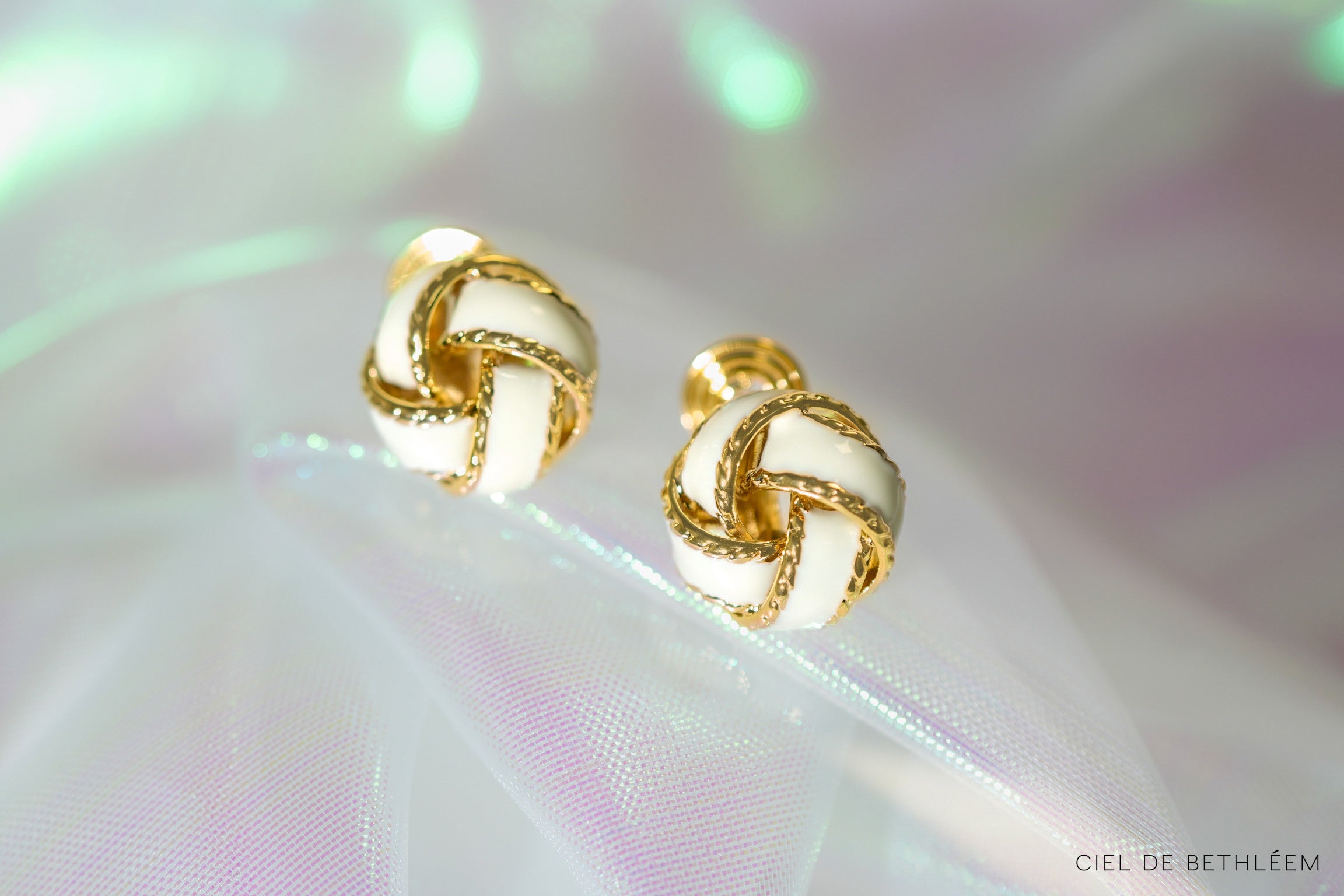 Macrame Knot Earrings