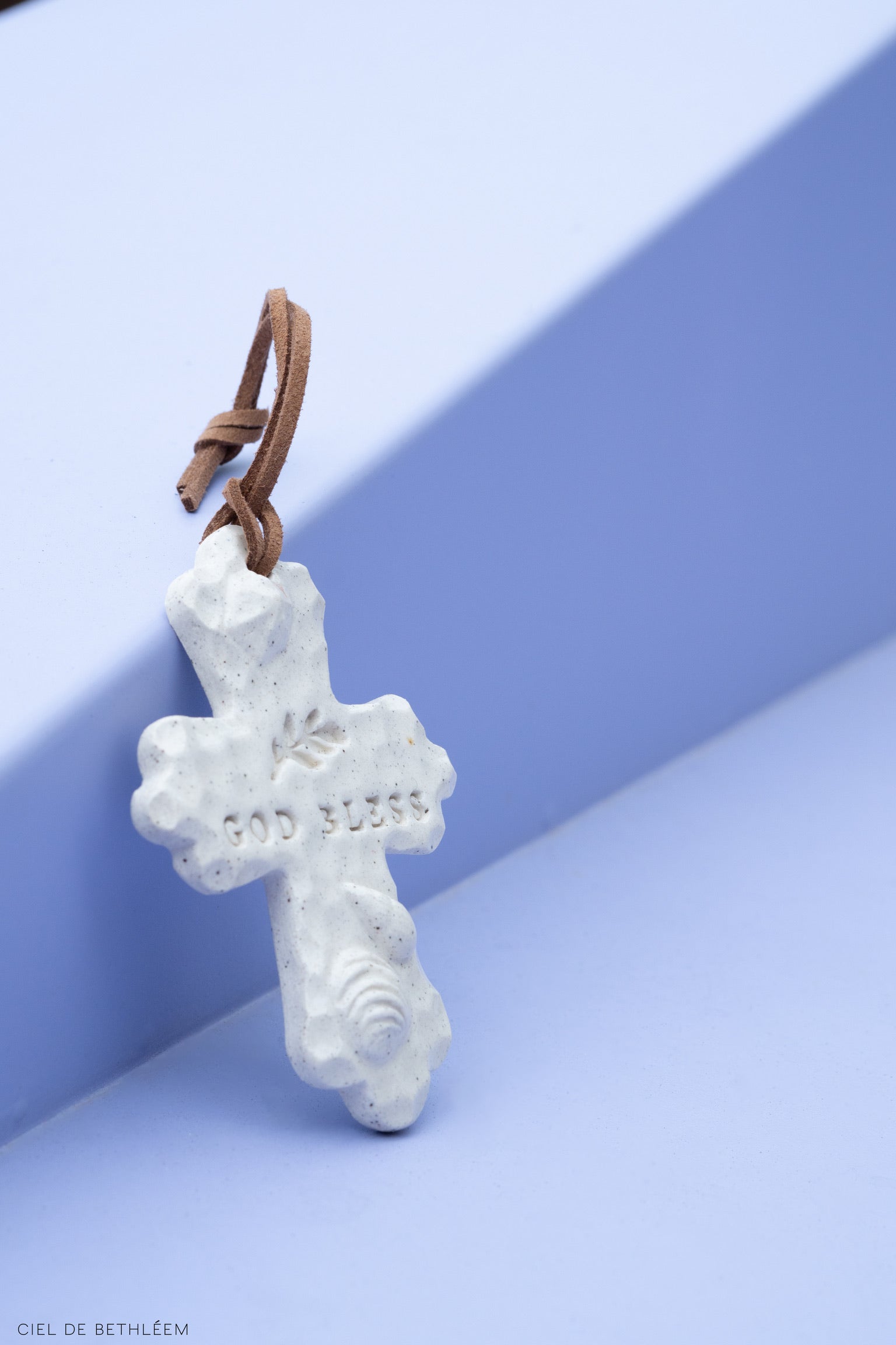 Handmade Ceramic Ornaments - GOD BLESS