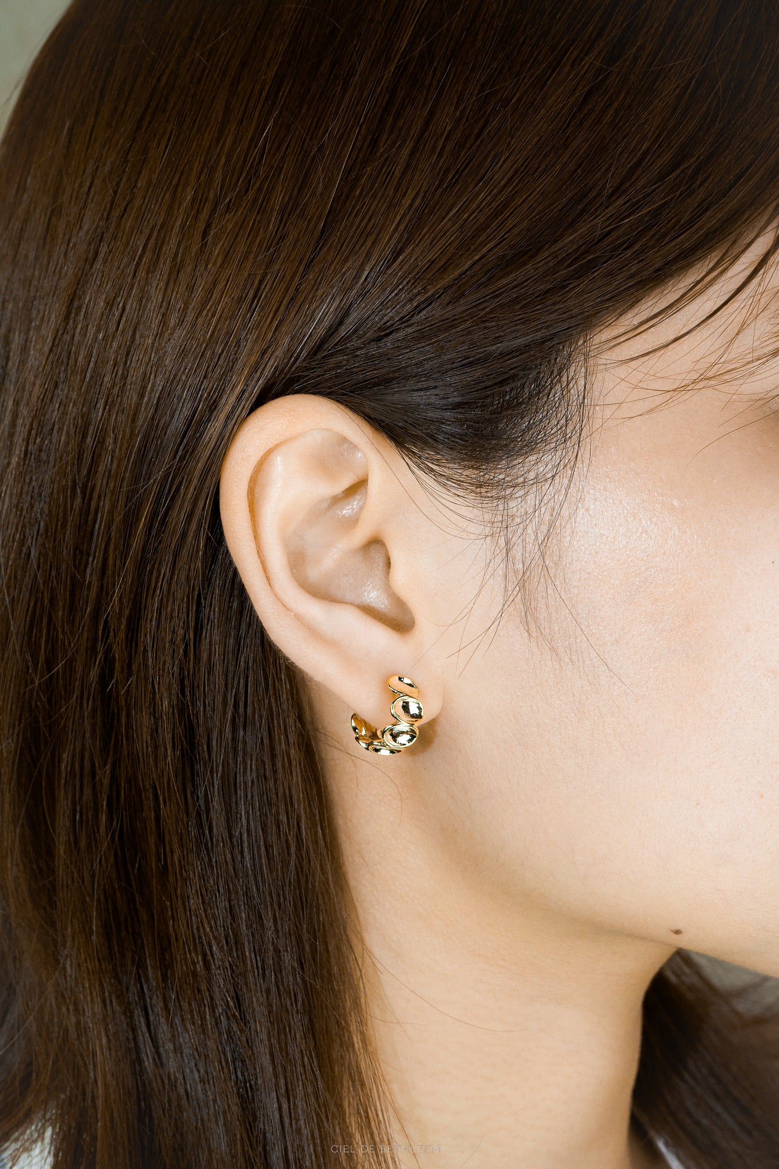 Classic Beads Hoops