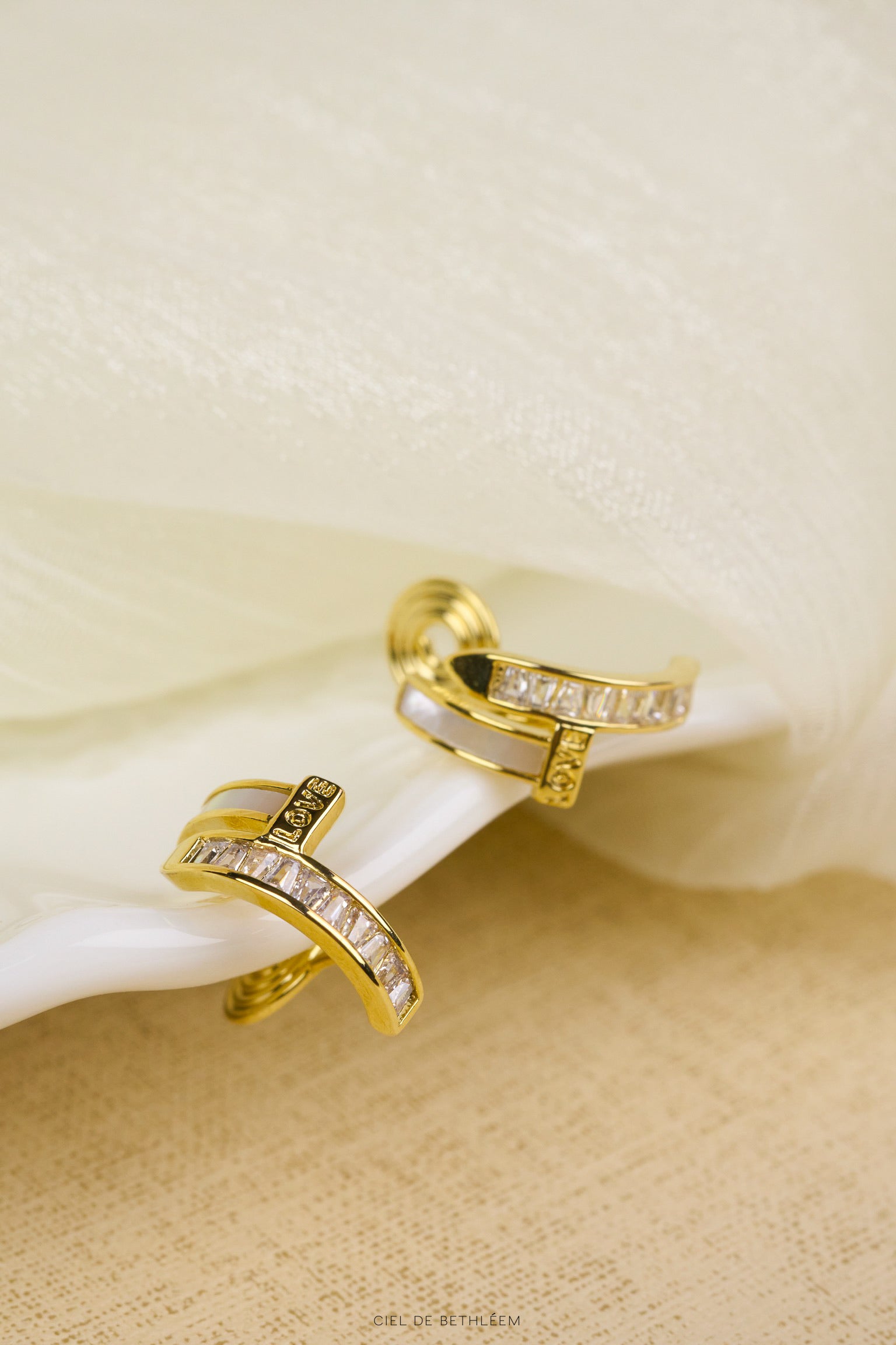 Emi Nail Clip-on Earrings