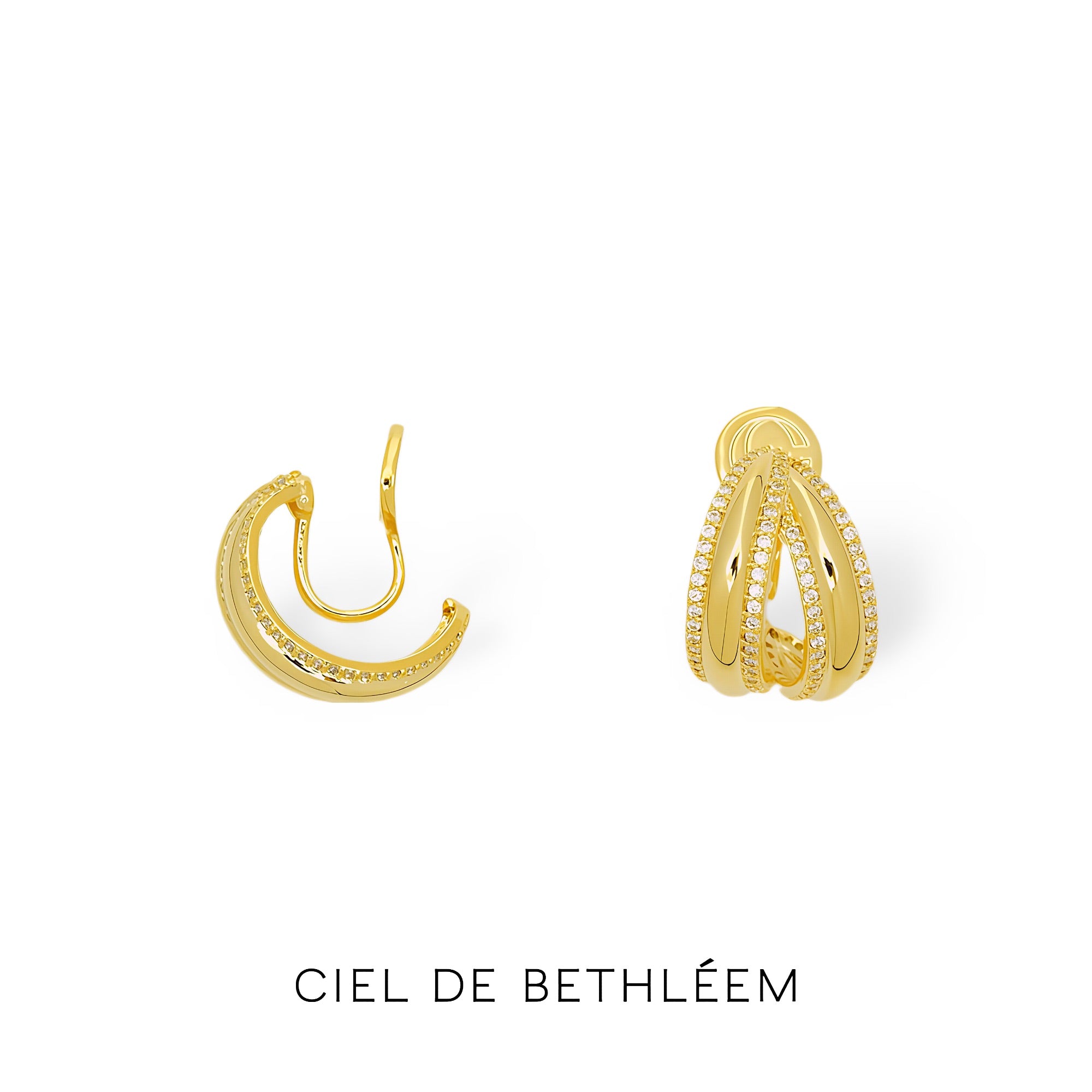 Crown of Conviction Clip-on Earrings