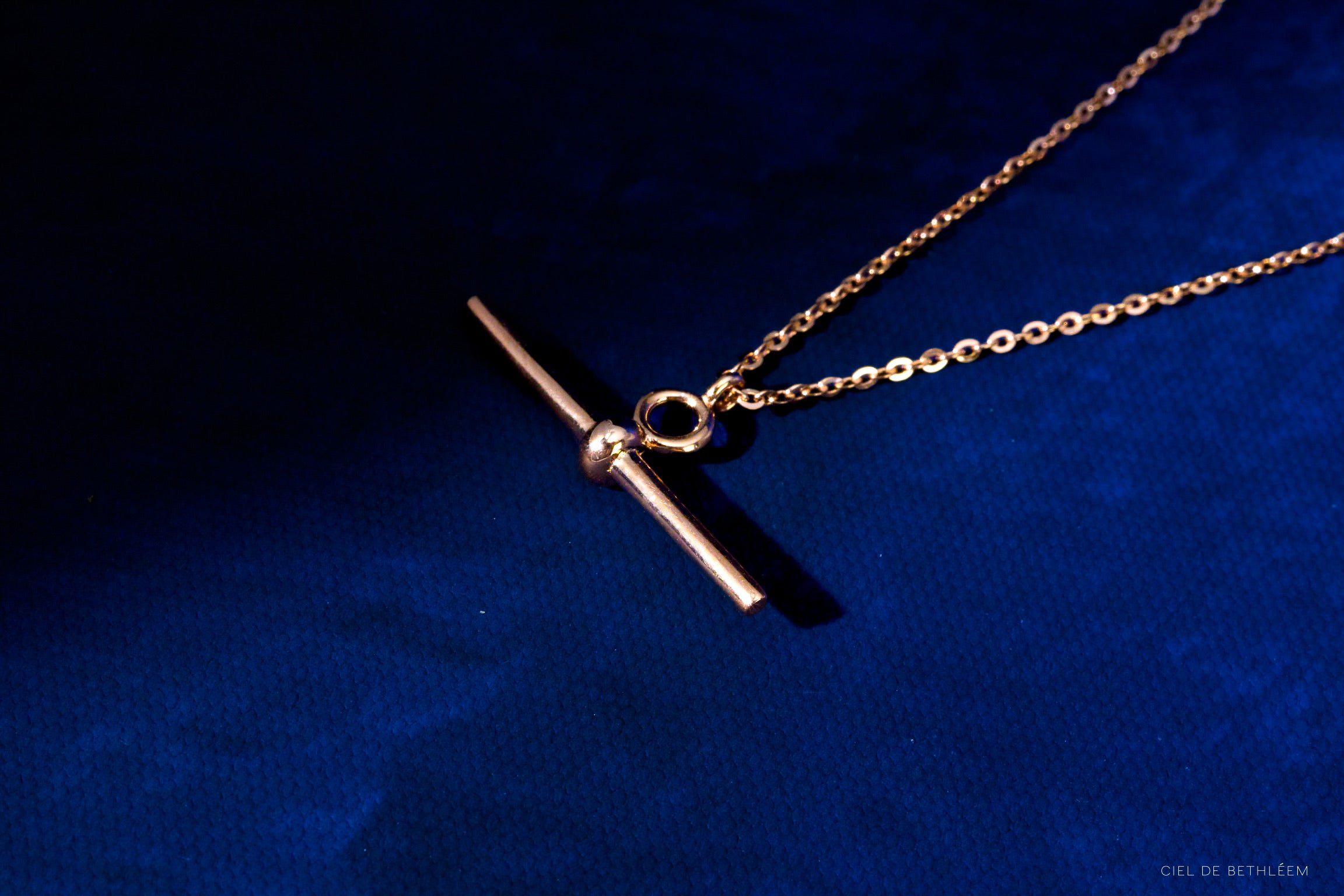 Iris - Rose Gold 925 Silver Necklace