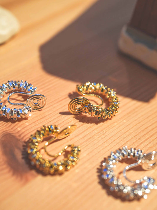 Sprinkle Jagged Hoops