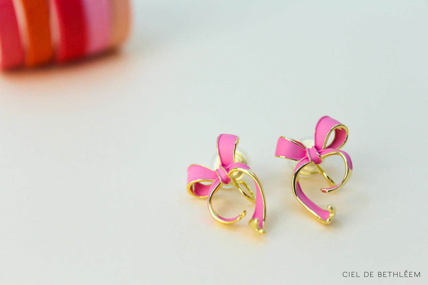 Ballerina Bow Earrings