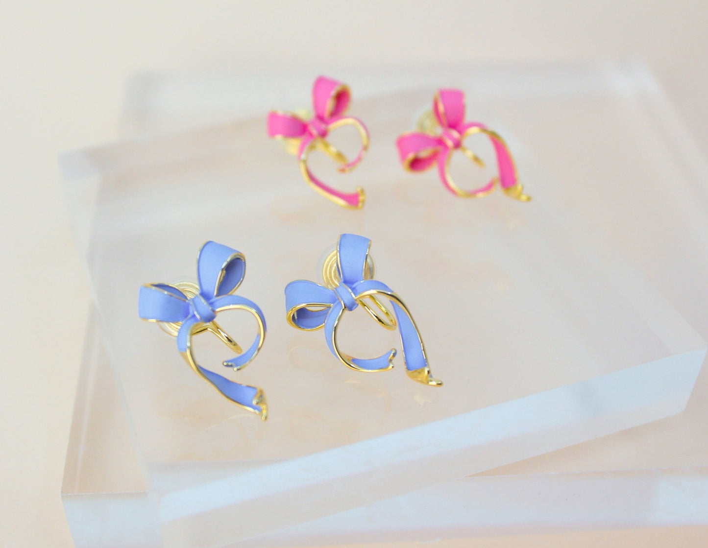 Ballerina Bow Earrings