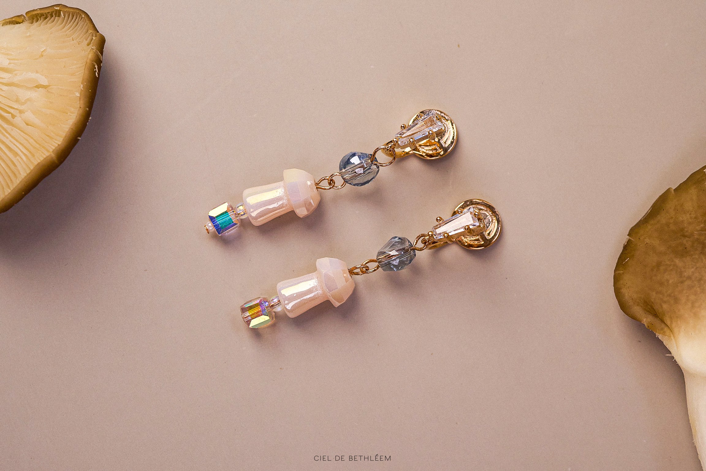 Dreamcap Mushroom Clip-on Earrings