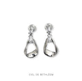 Mont Blanc Clear Drop Earrings