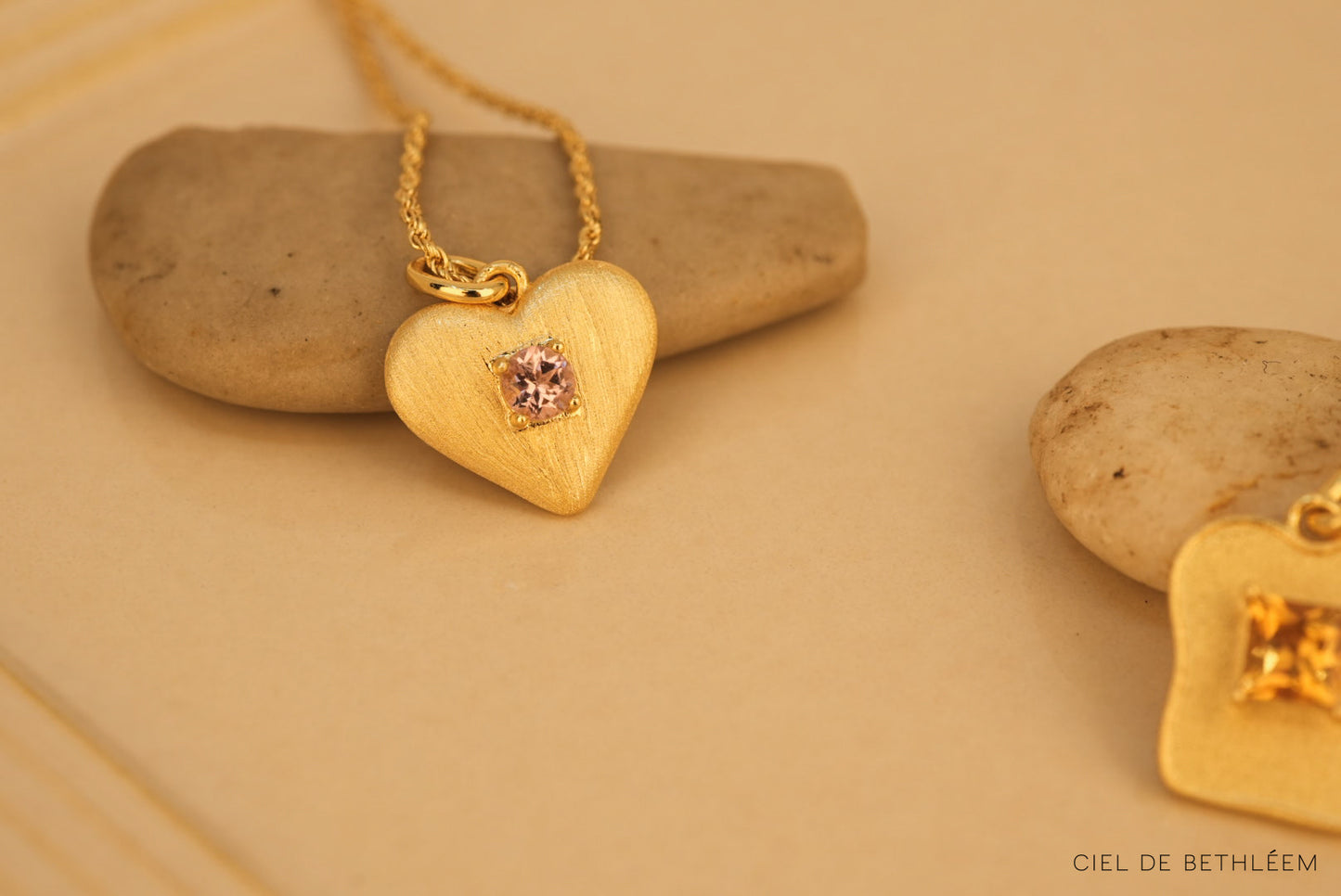 Love or Bread? Handcrafted Silver Necklace