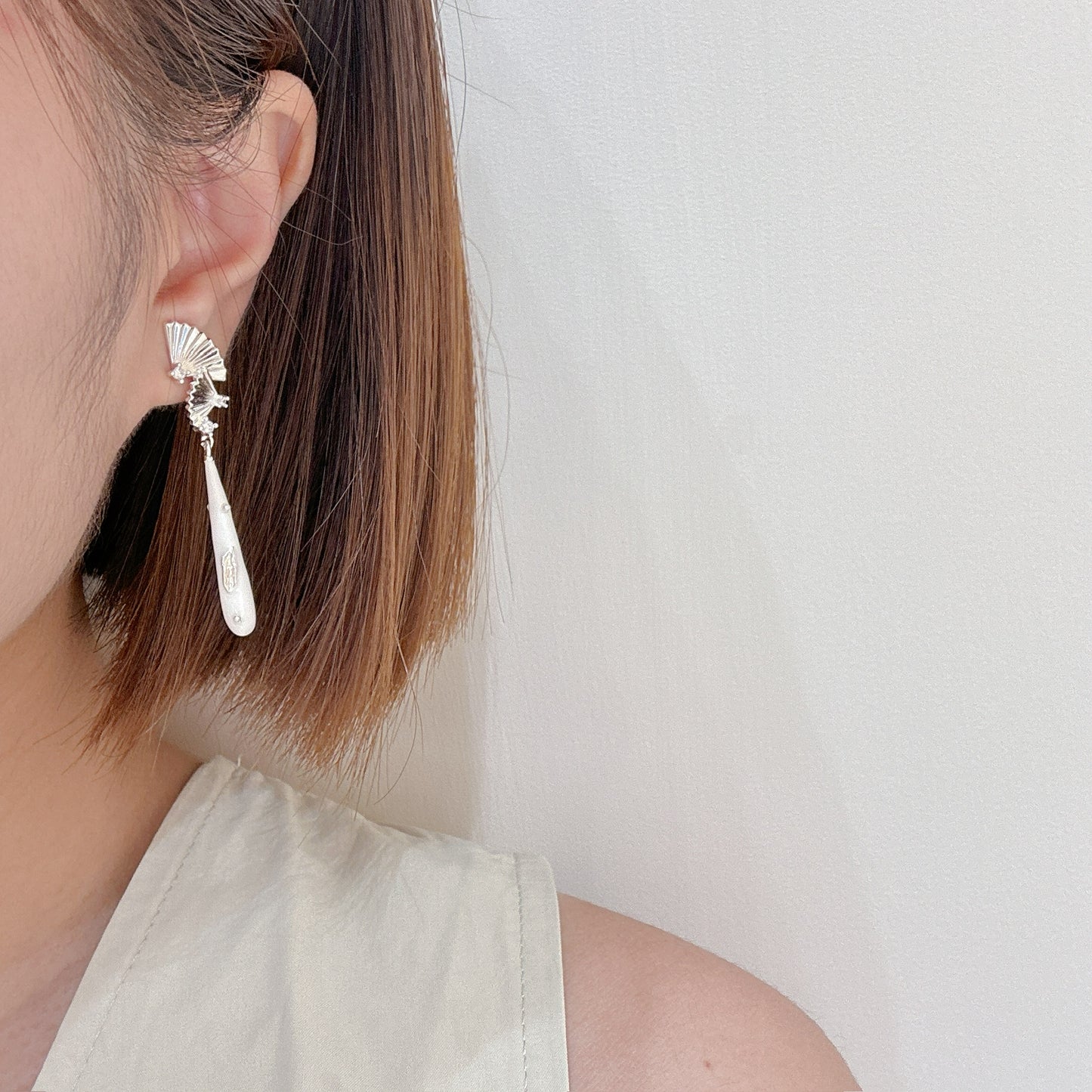 Ivory Tower Earrings