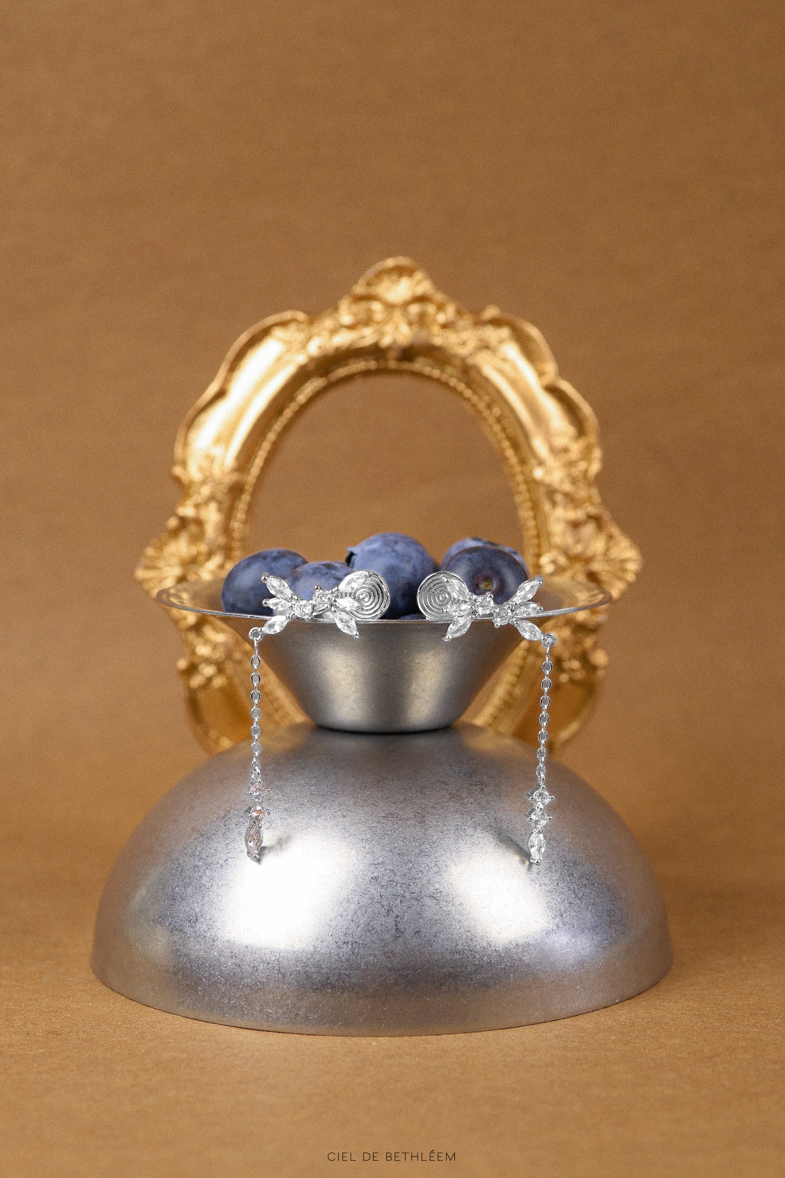 Silver Candy Drop Earrings