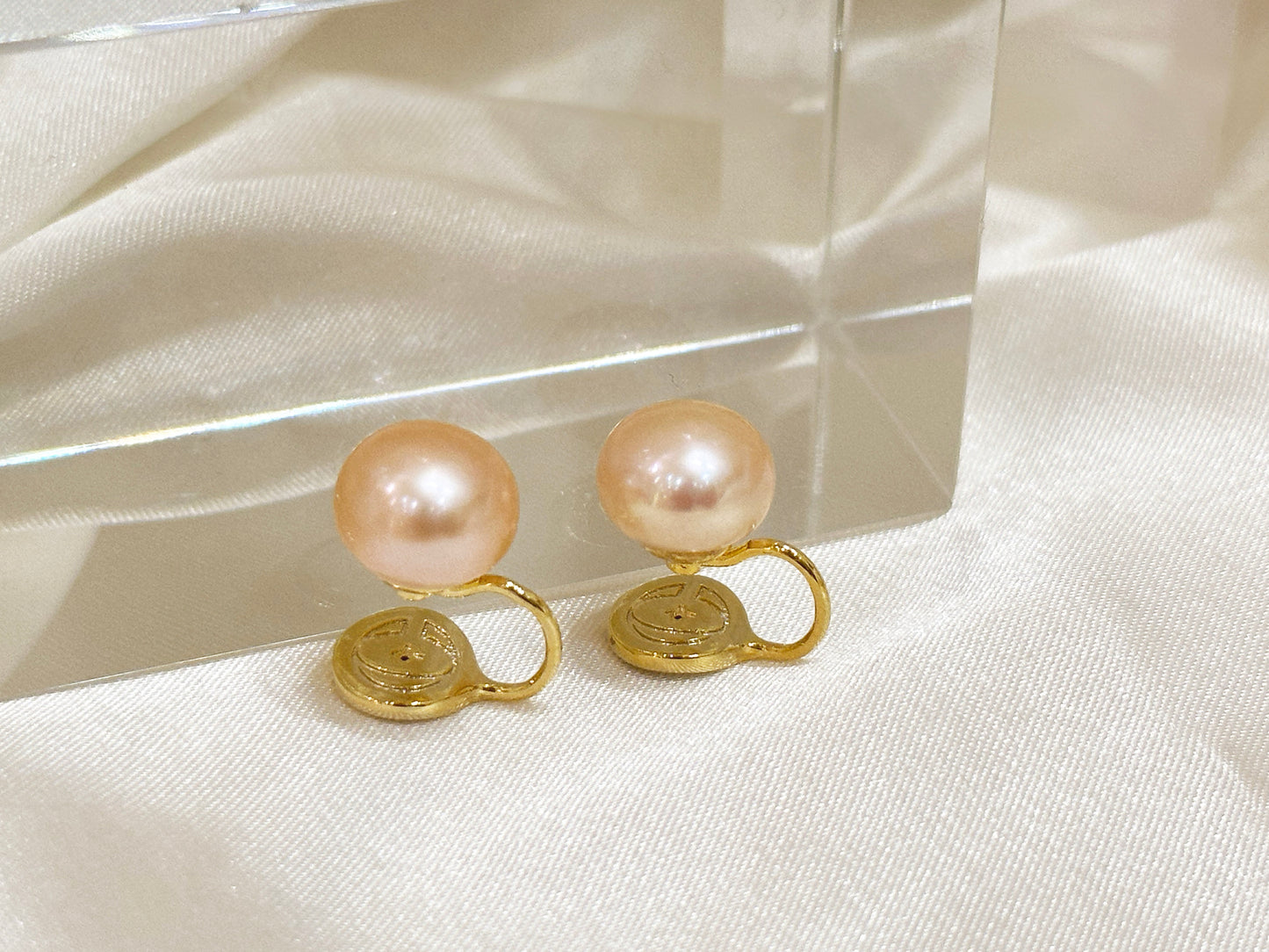 10mm Fresh-water Pearl Earrings