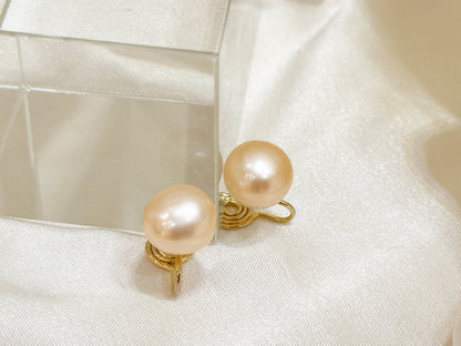 11mm Fresh-water Pearl Earrings