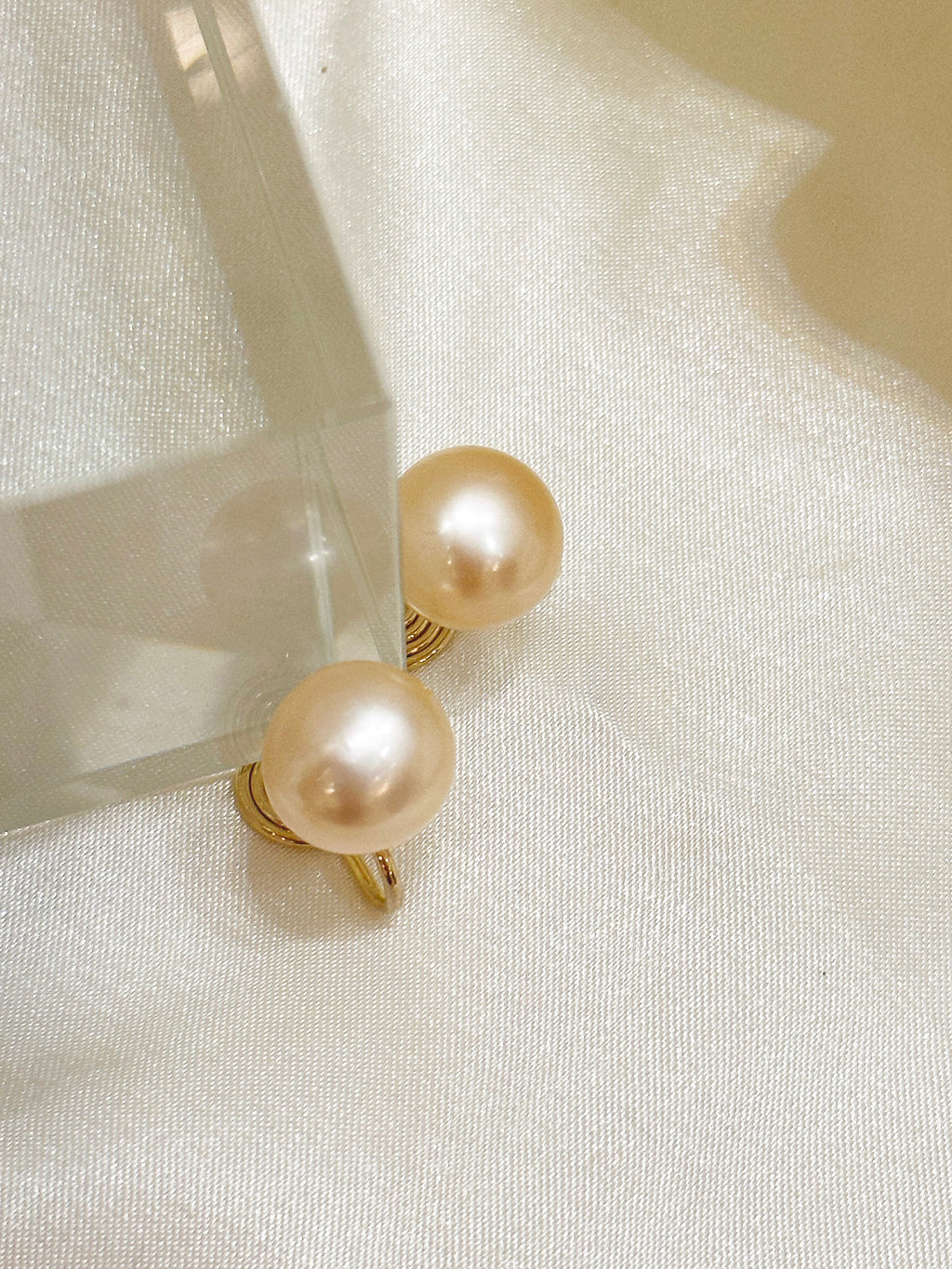 11mm Fresh-water Pearl Earrings