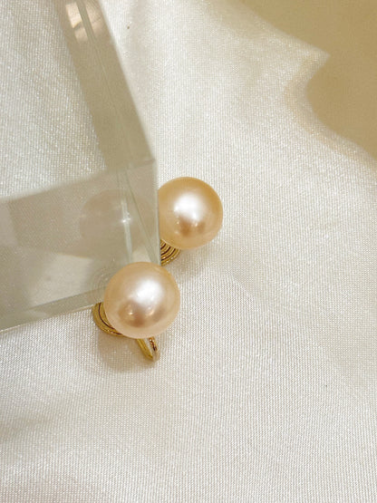 11mm Fresh-water Pearl Earrings