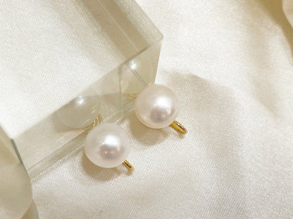 11mm Fresh-water Pearl Earrings