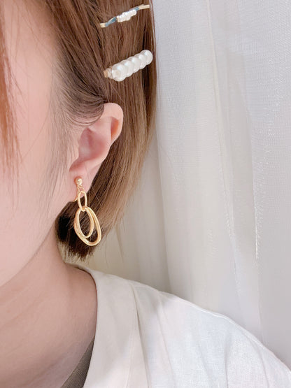 Oren Tubular Loop Earrings