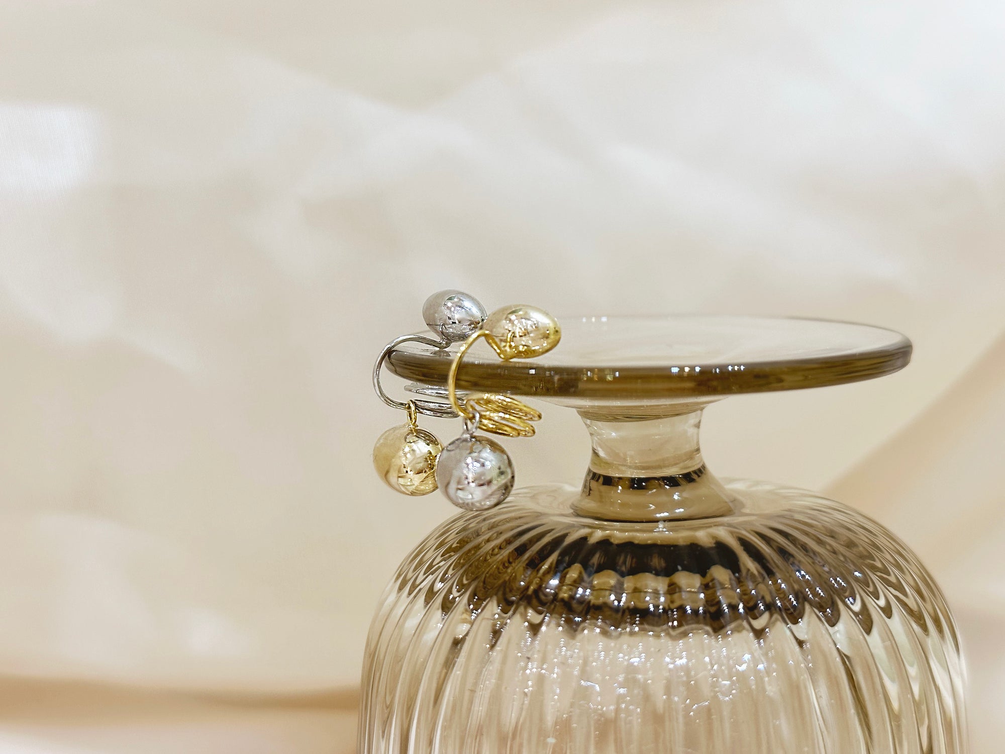 Judith Two Tone Bead Earrings