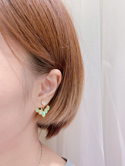 Watery Pear Earrings