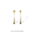 Japanese Dango Jade Earrings