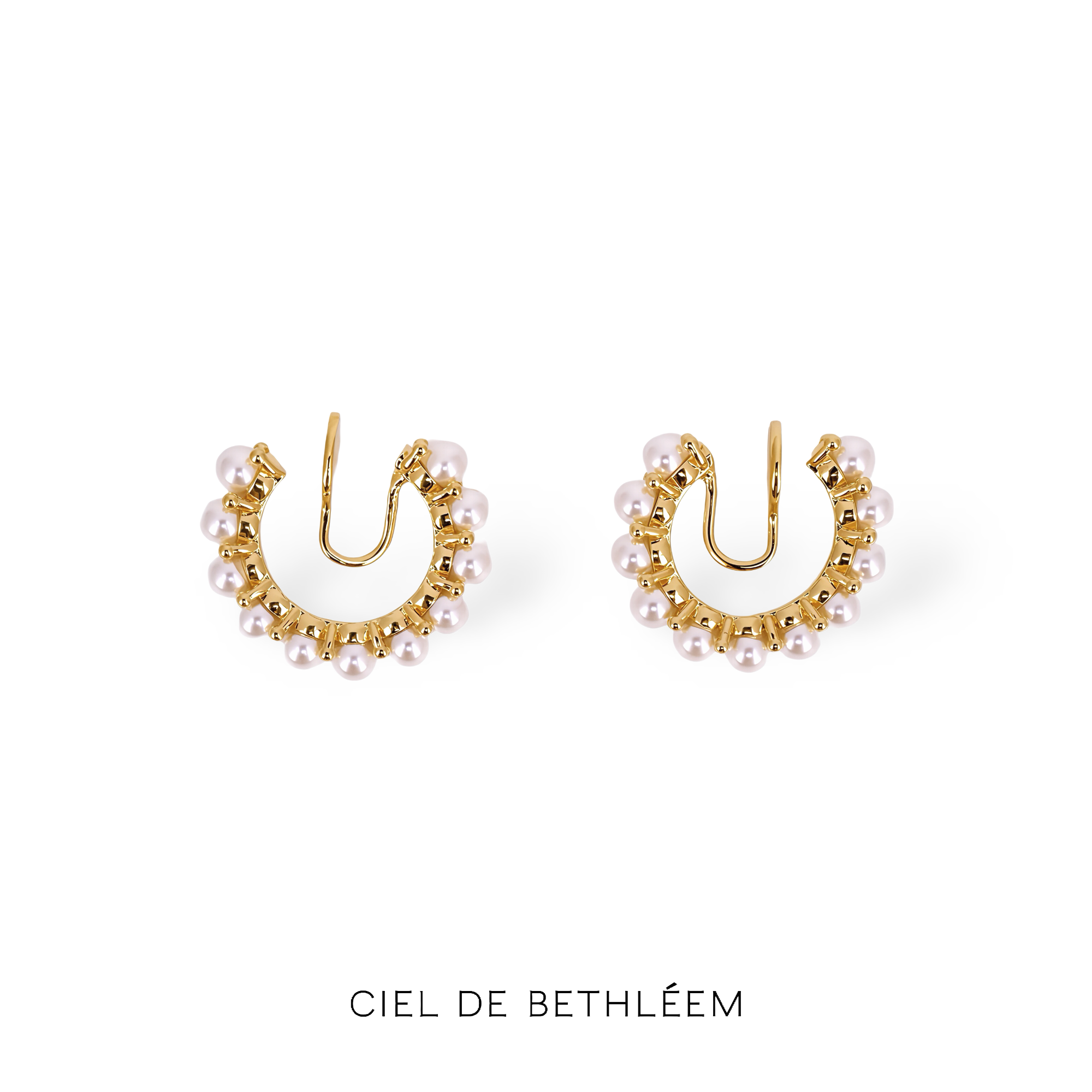 Charlotte Pearl Hoops