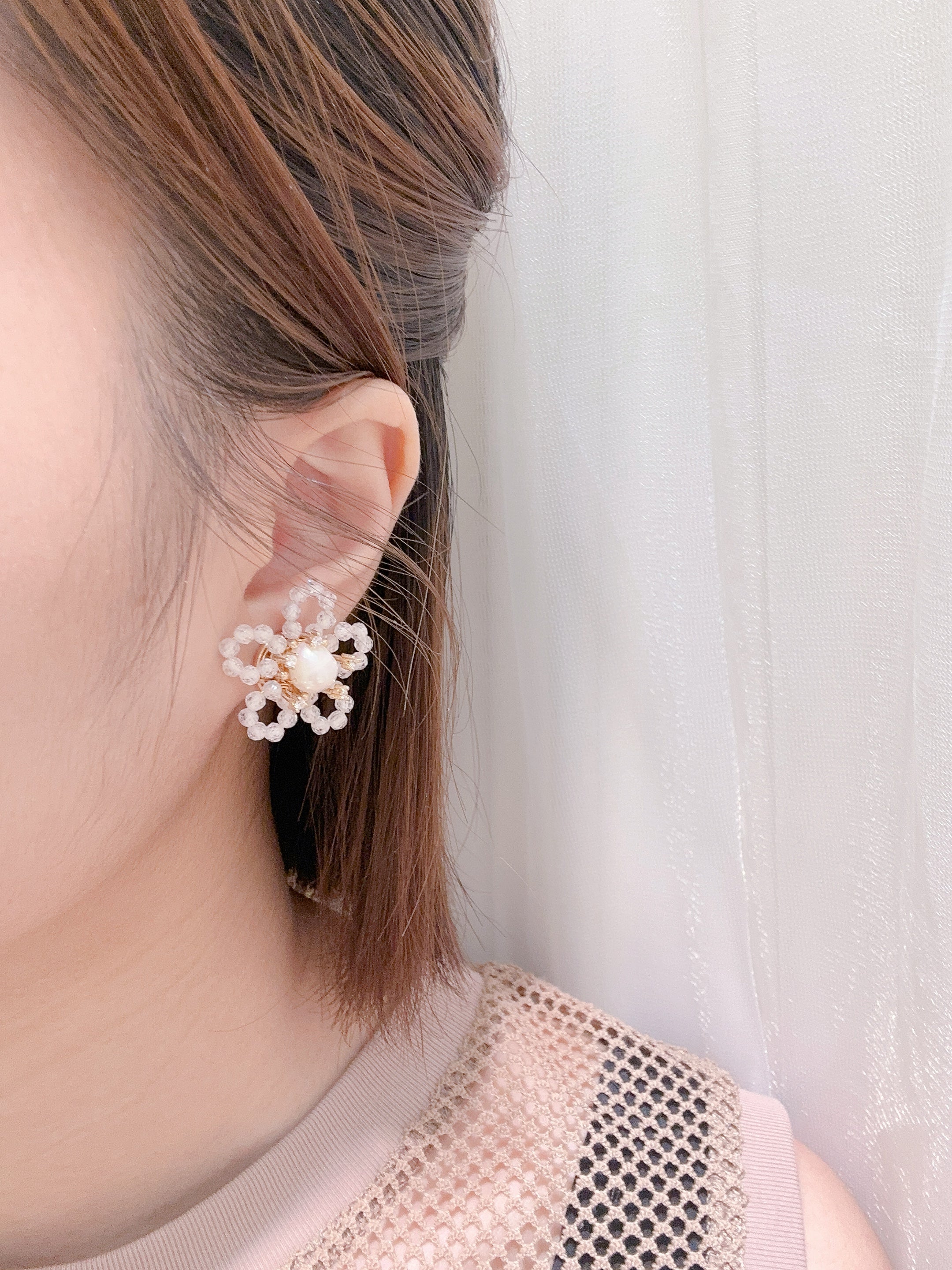 [Handmade Design] Pearl Hibiscus