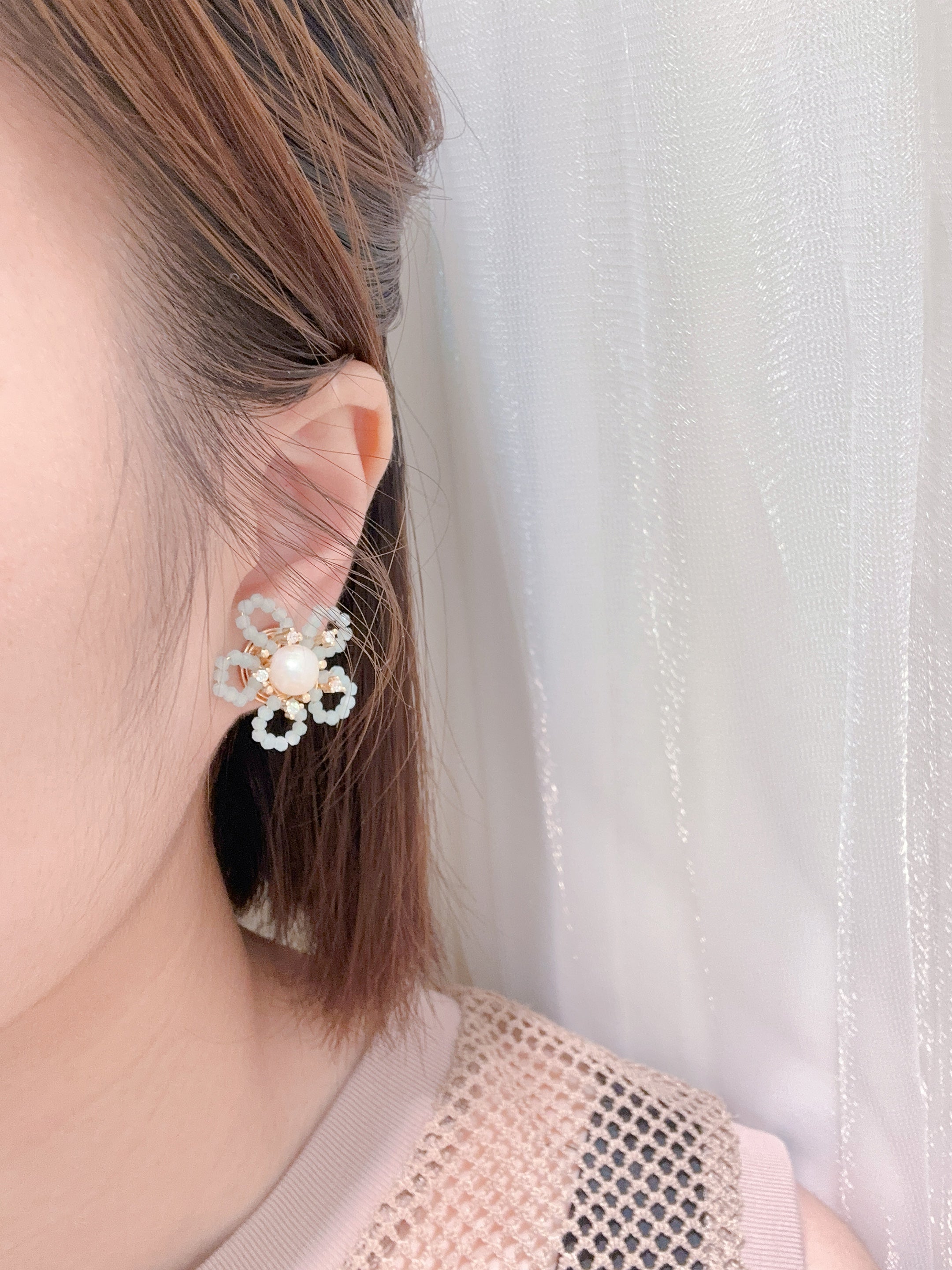 [Handmade Design] Pearl Hibiscus