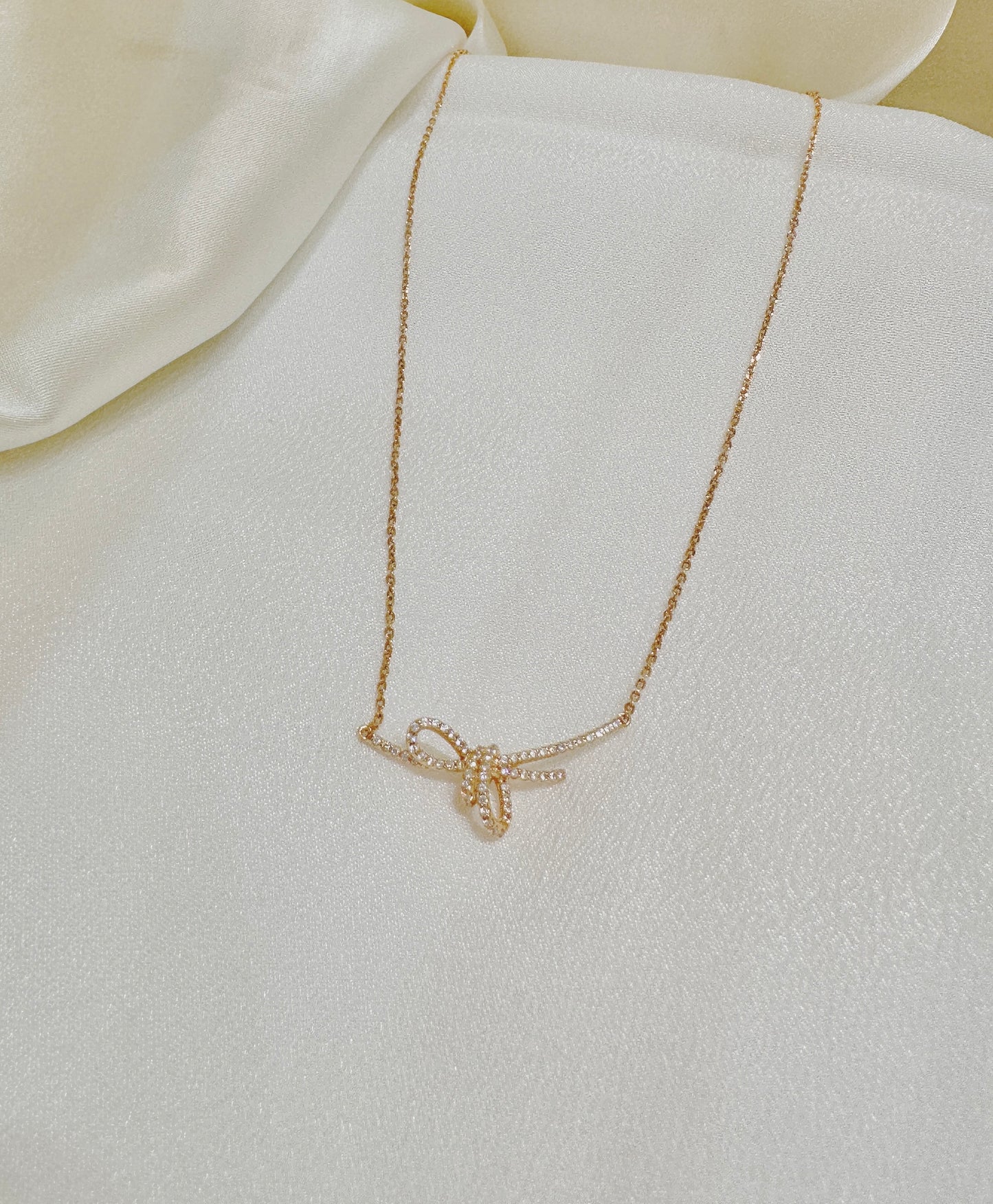 [S925 Silver] The Gift - Rose Gold Necklace