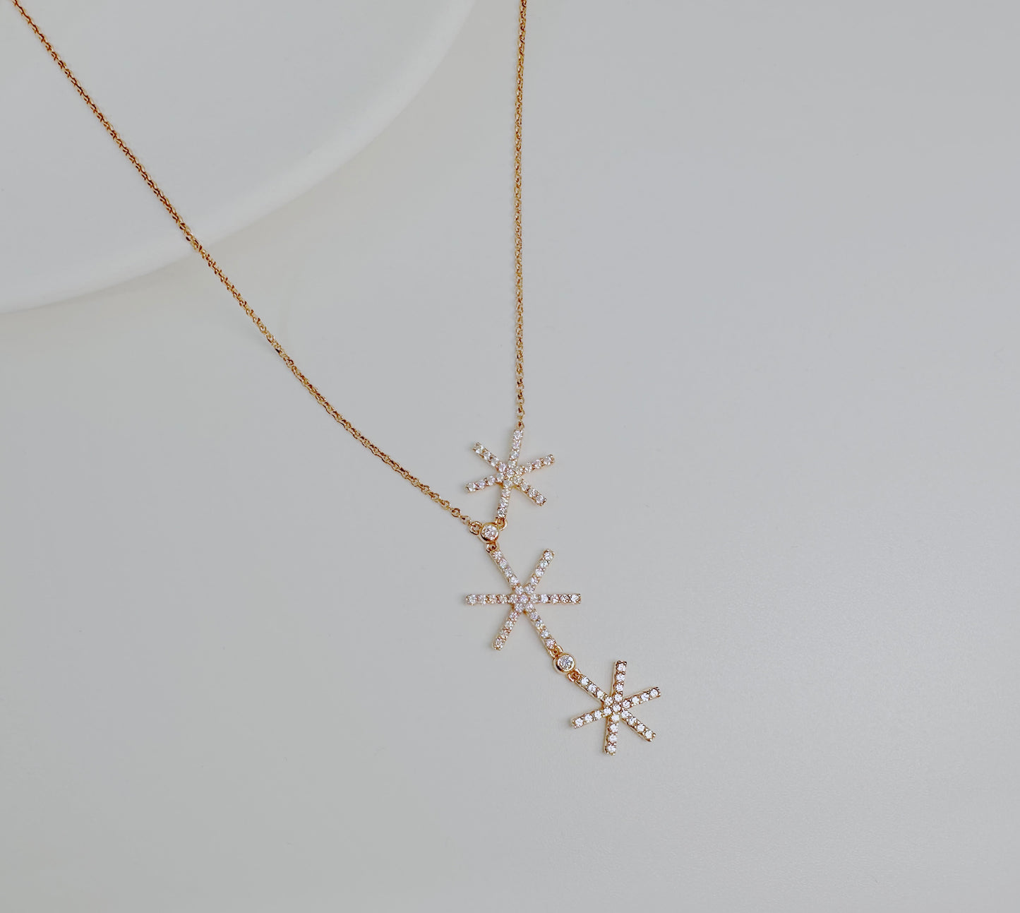 [S925 Silver] Beyond My Dreams - Rose Gold Necklace