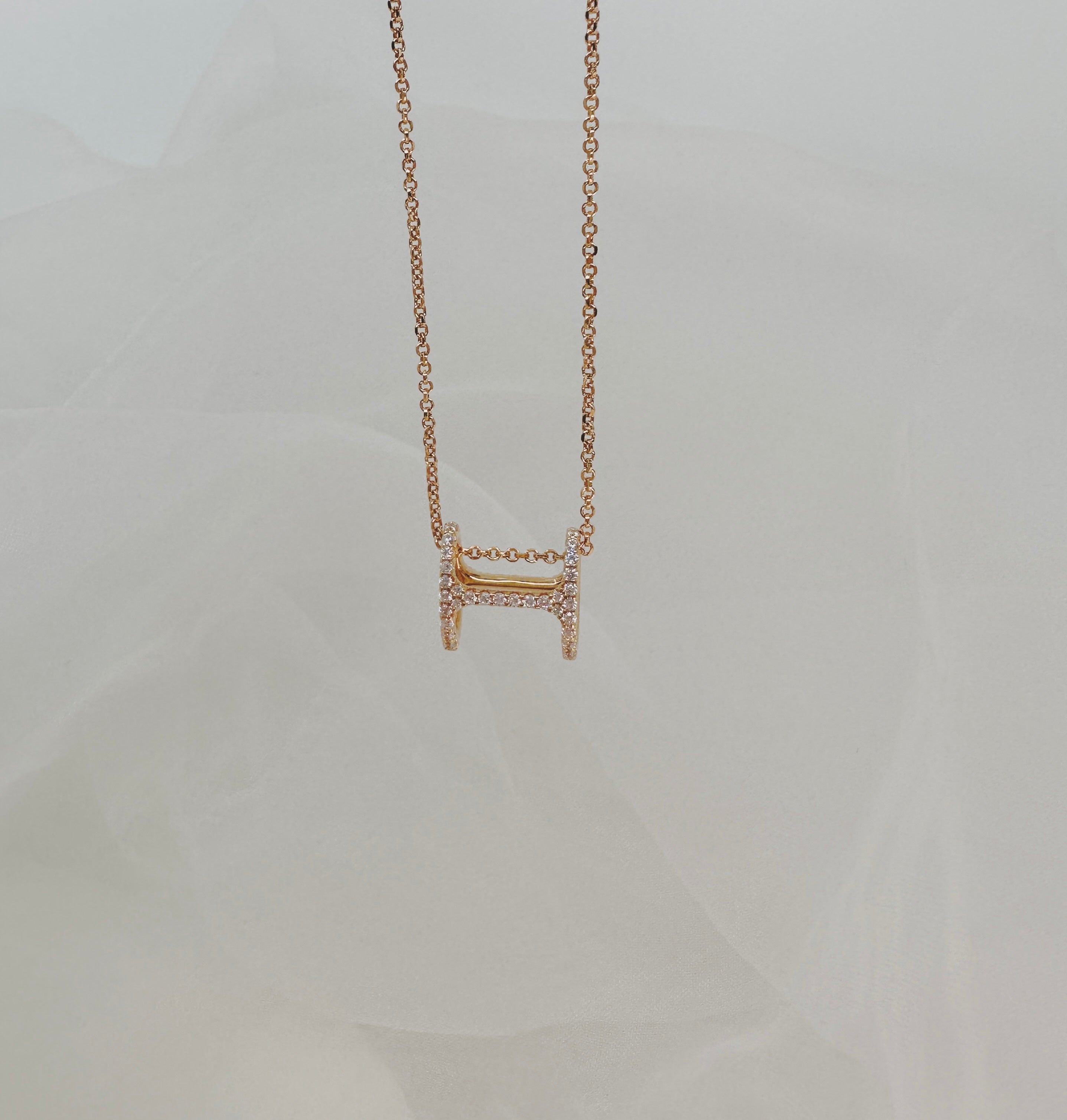 Everlasting - Rose Gold 925 Silver Necklace