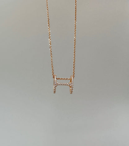 [S925 Silver] Everlasting - Rose Gold Necklace