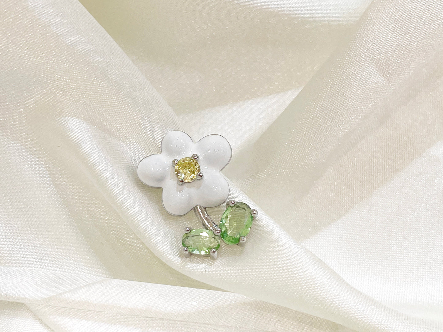 Japanese Flower Ear Cuff