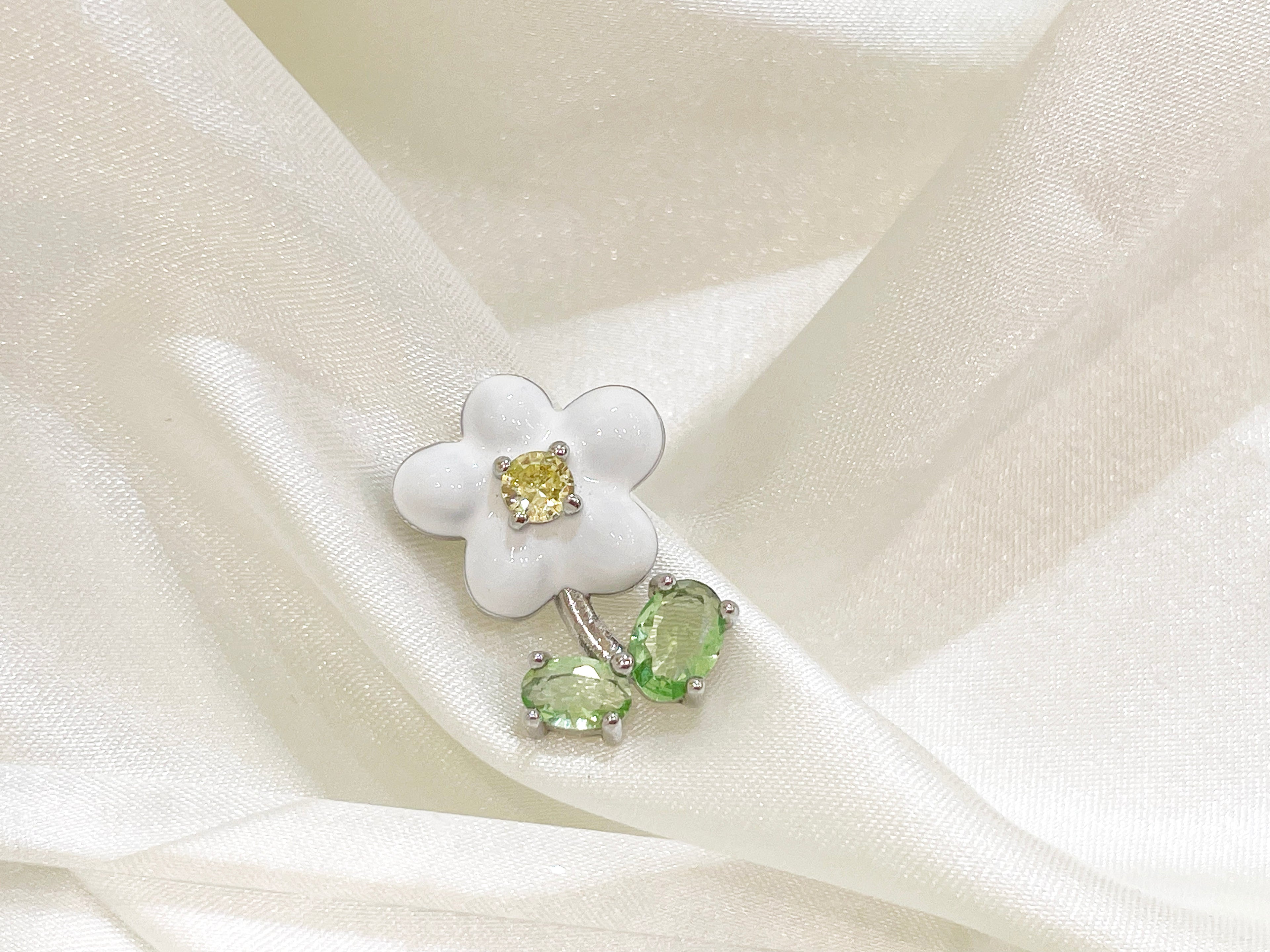 Japanese Flower Ear Cuff