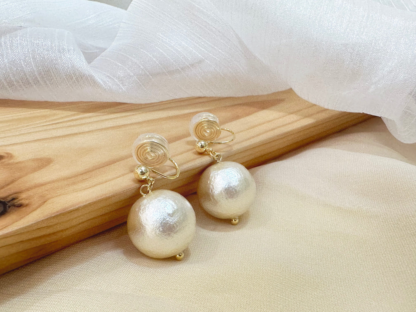 Champagne Gold Earrings