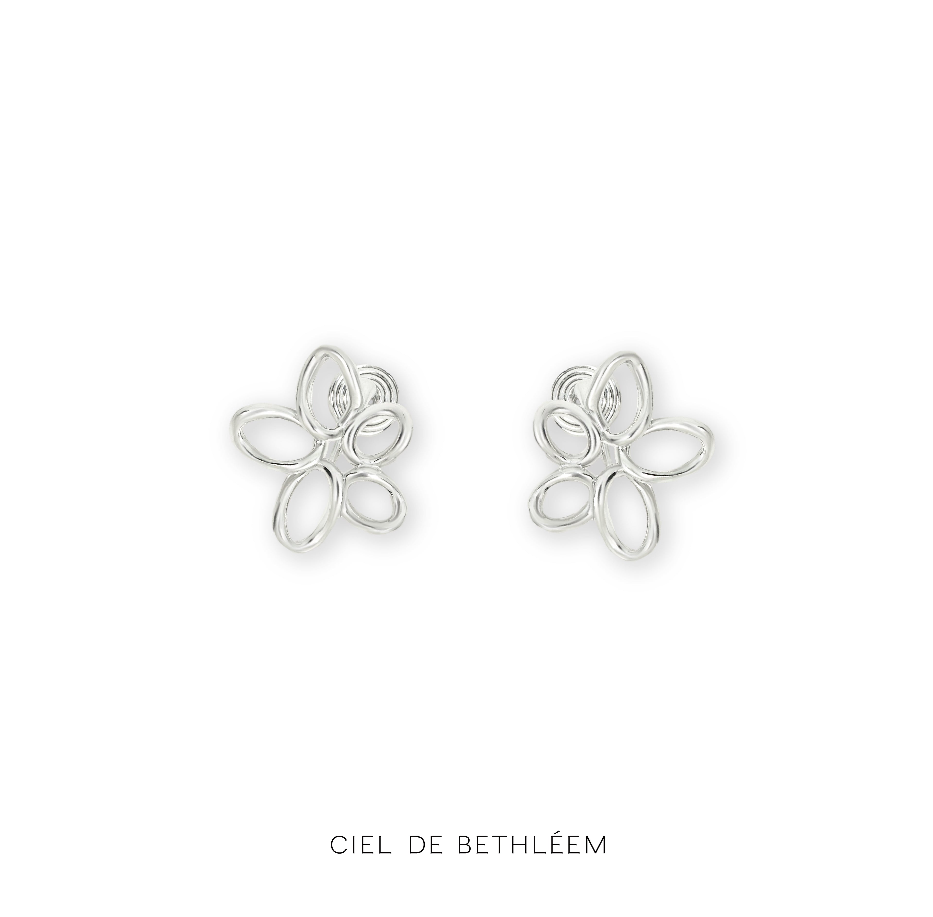 Sketchy Petal Earrings