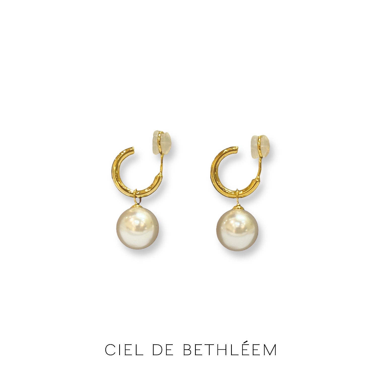 Elsa Pearl Clip-on Earrings