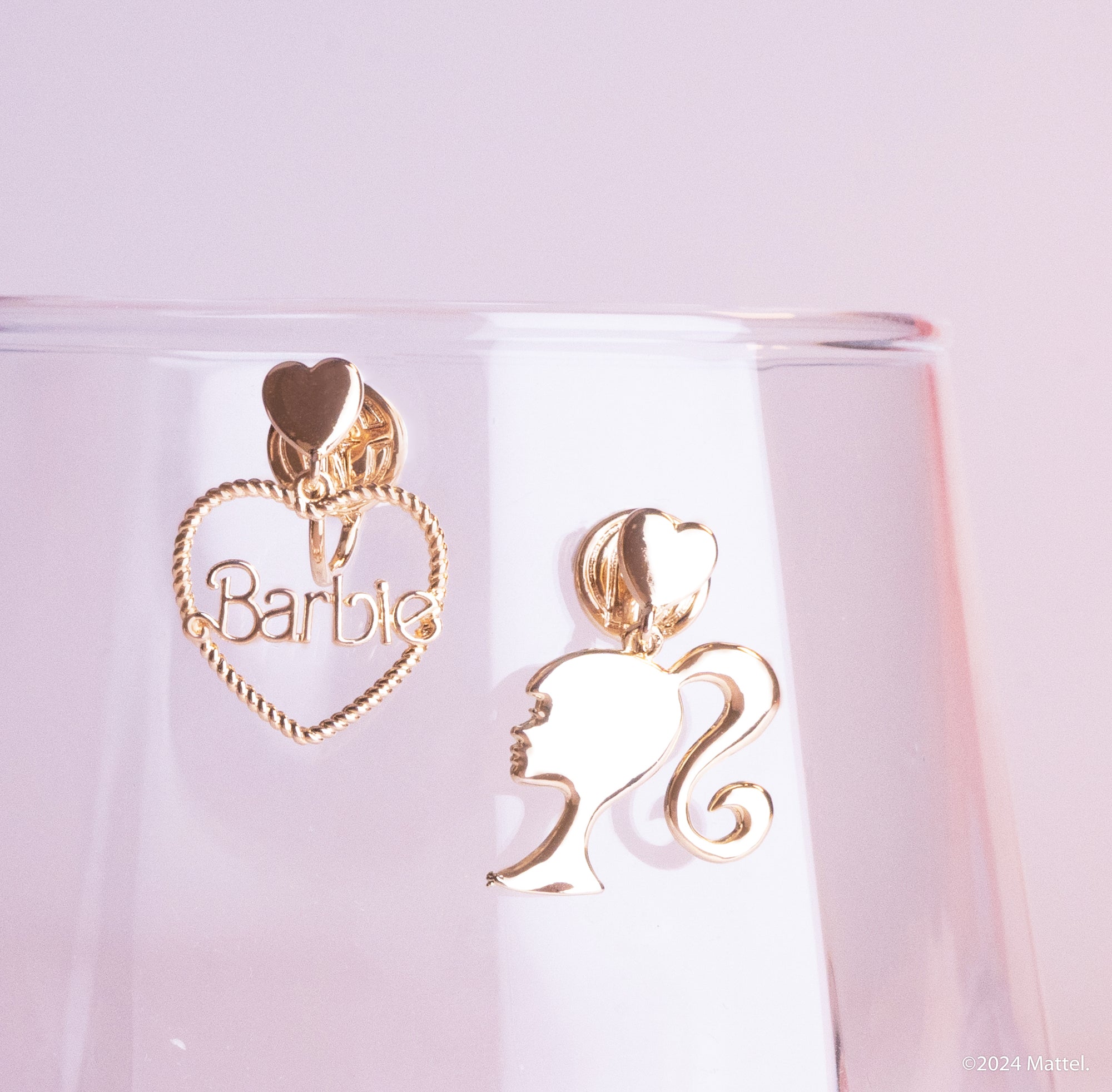 Barbie Silo Head Clip-on Earrings
