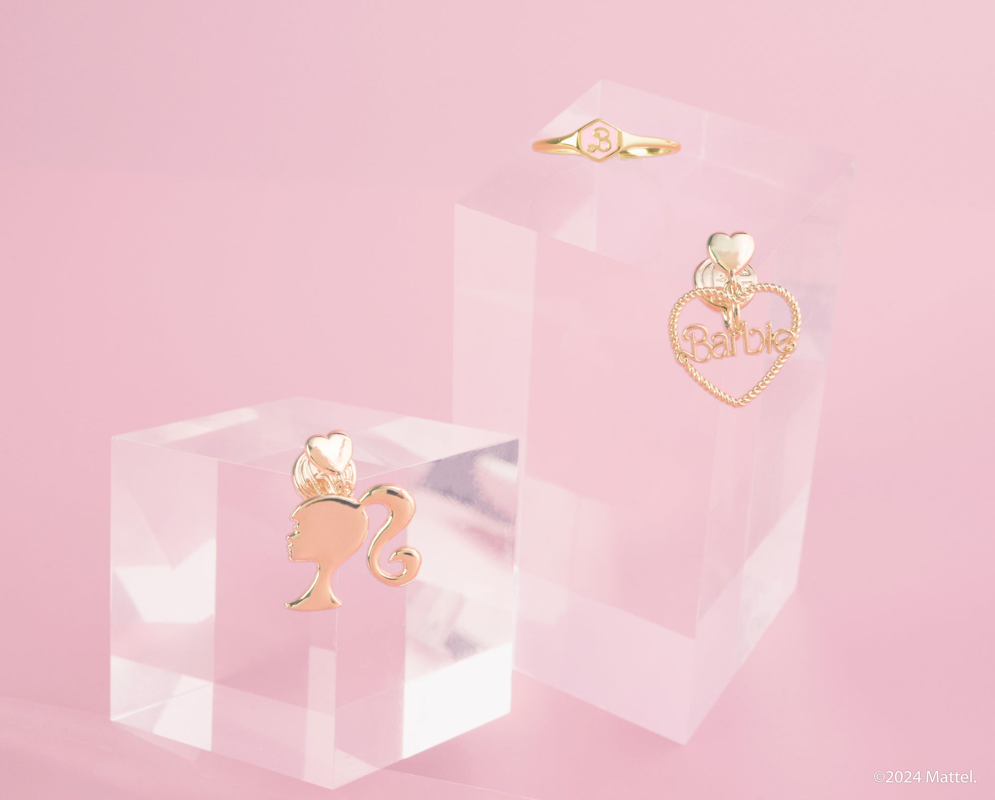 Barbie Silo Head Clip-on Earrings