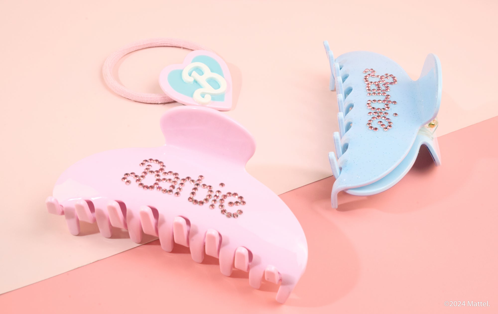 Barbie Rhinestone Claw Clip