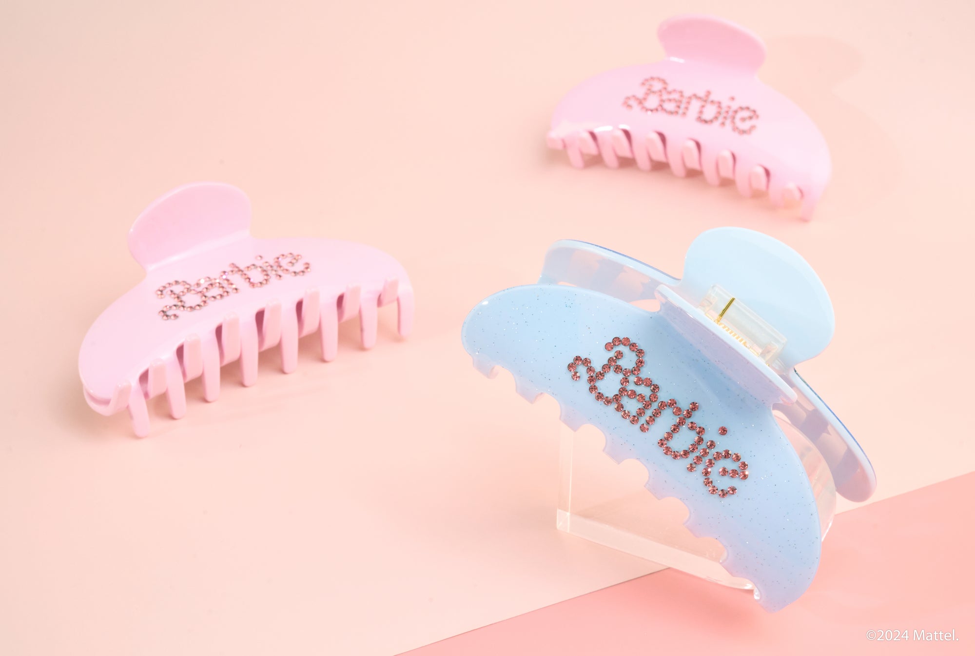 Barbie Rhinestone Claw Clip