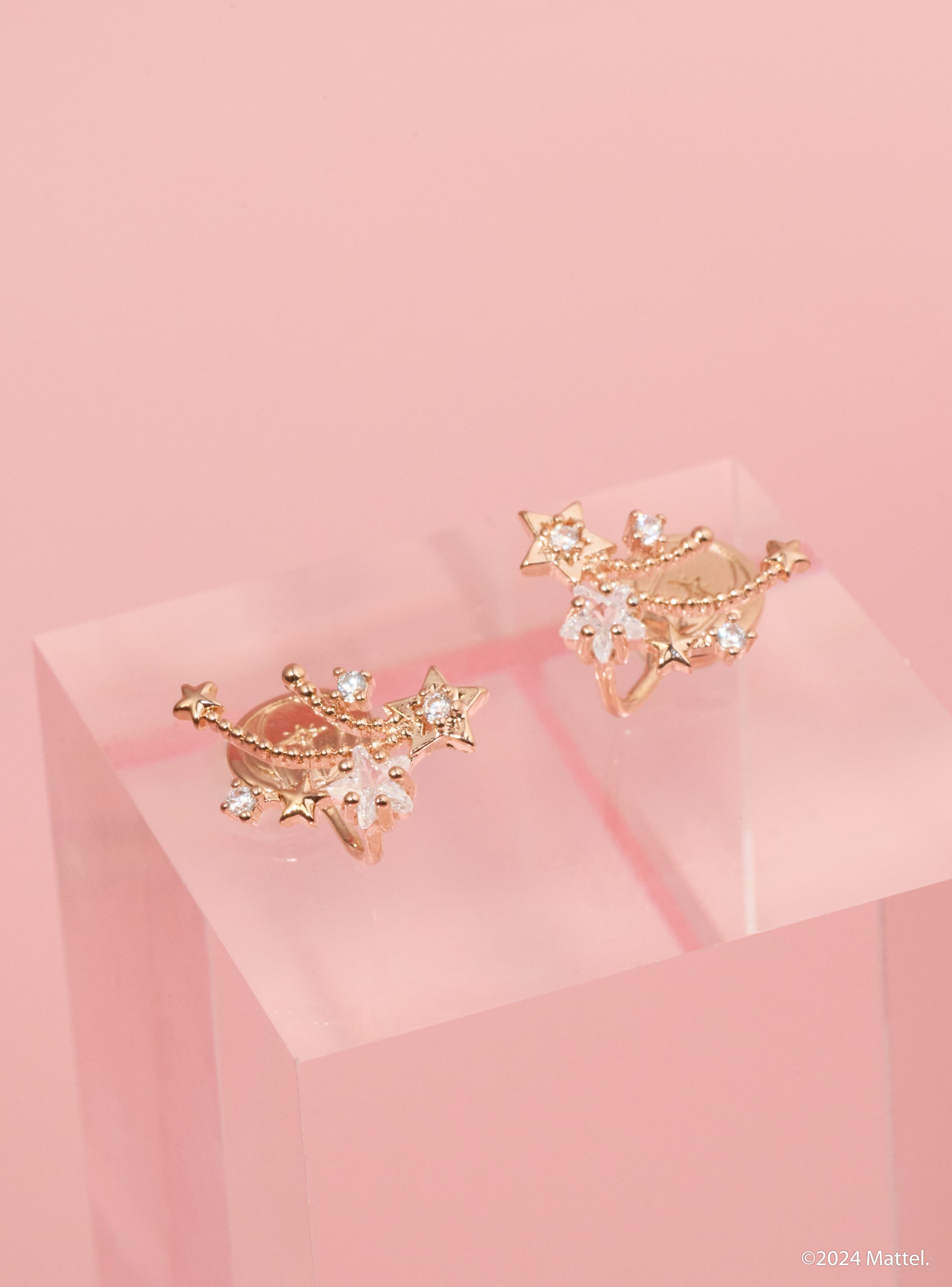 Barbie Glowing Clip-on Earrings
