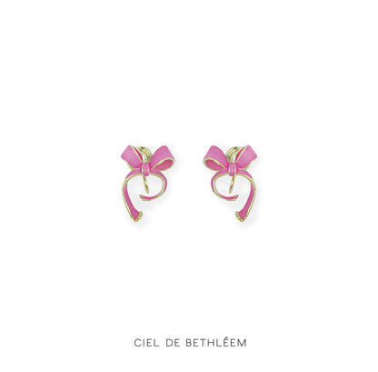 Ballerina Bow Earrings