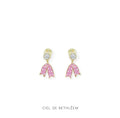 Victory Ribbon Earrings