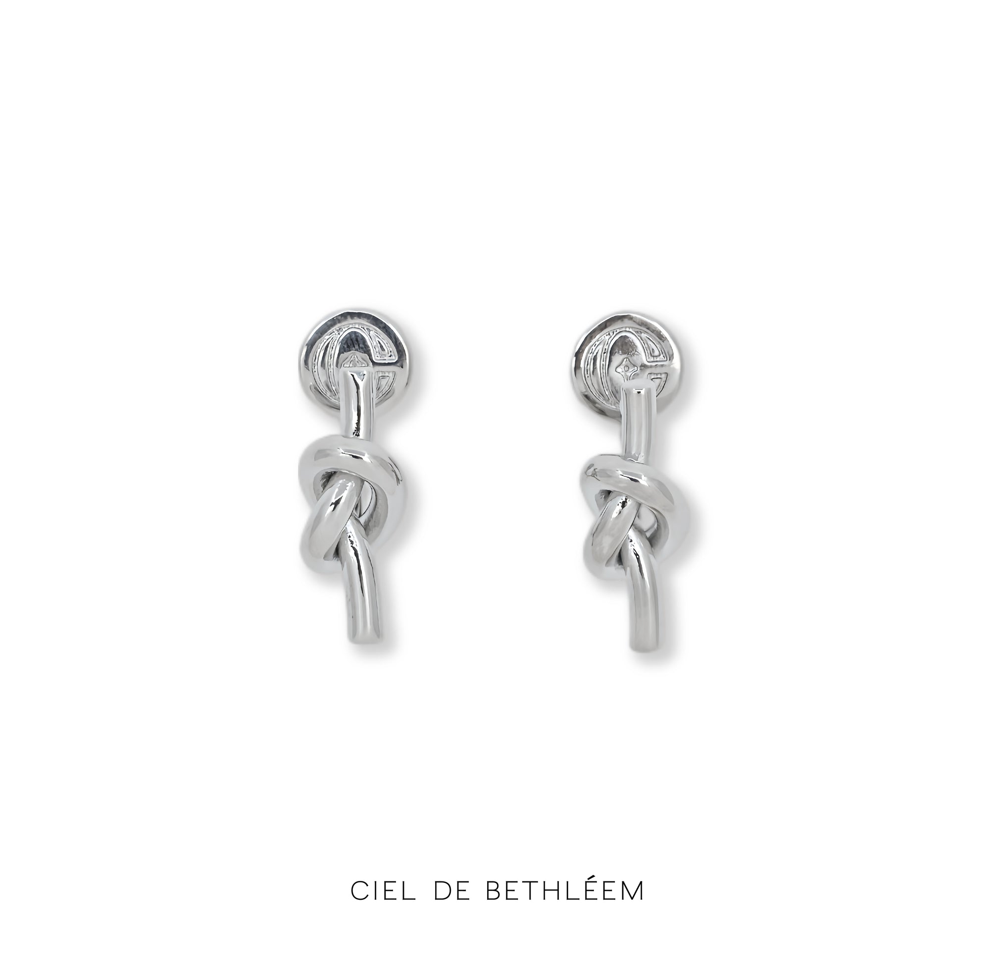 Golden Knot Earrings