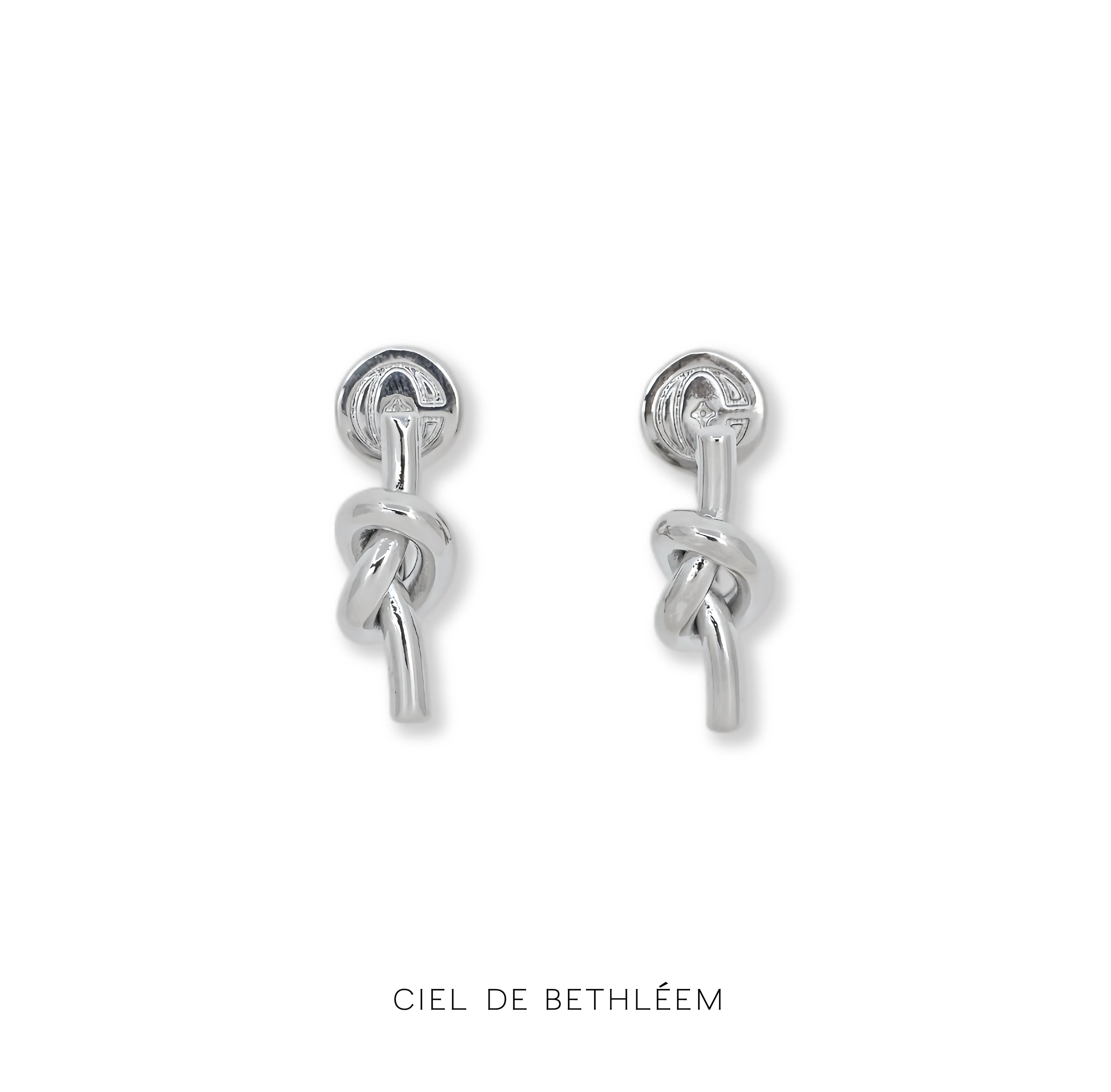 Golden Knot Earrings