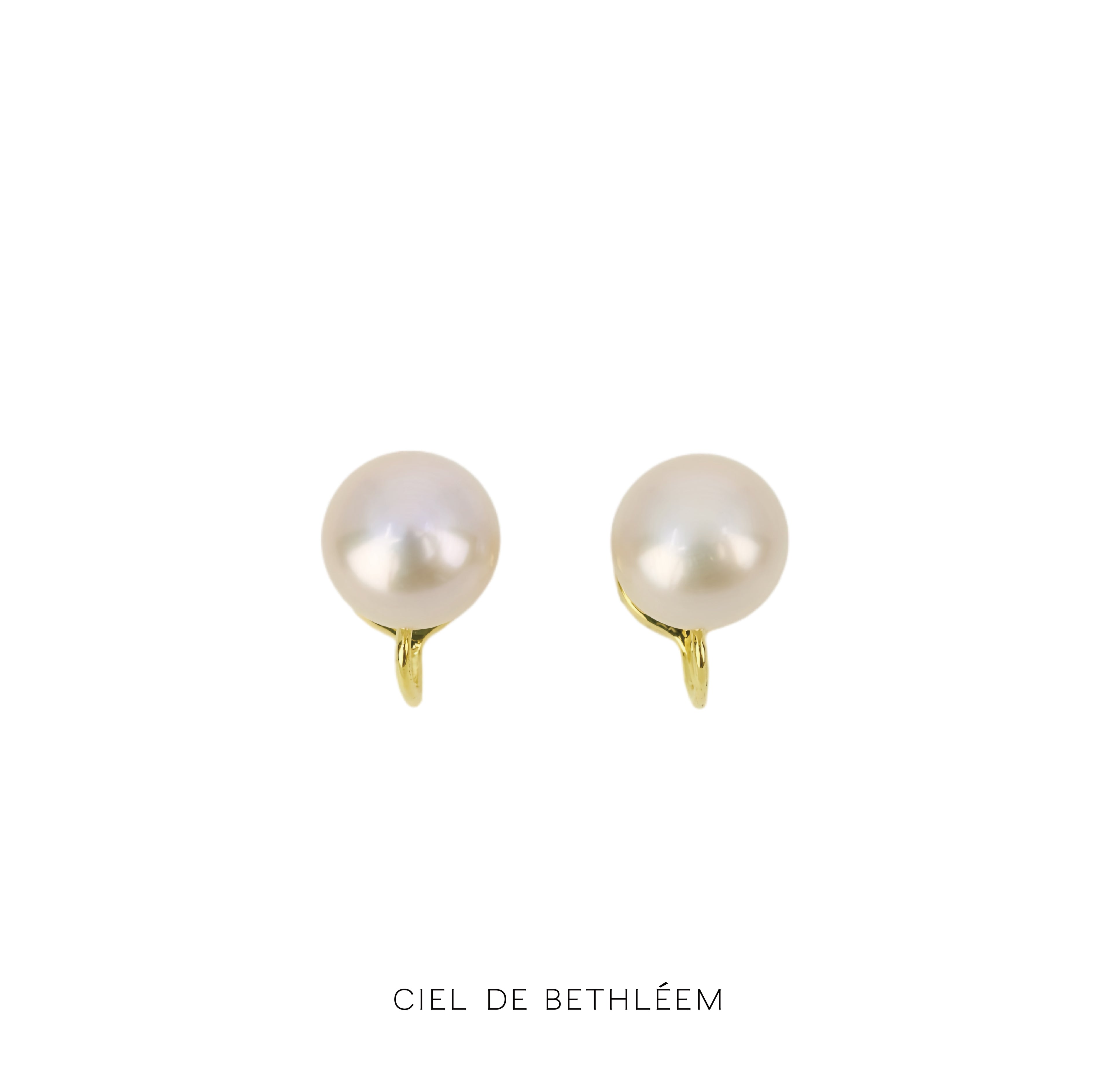 10mm Fresh-water Pearl Earrings