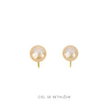 10mm Fresh-water Pearl Earrings