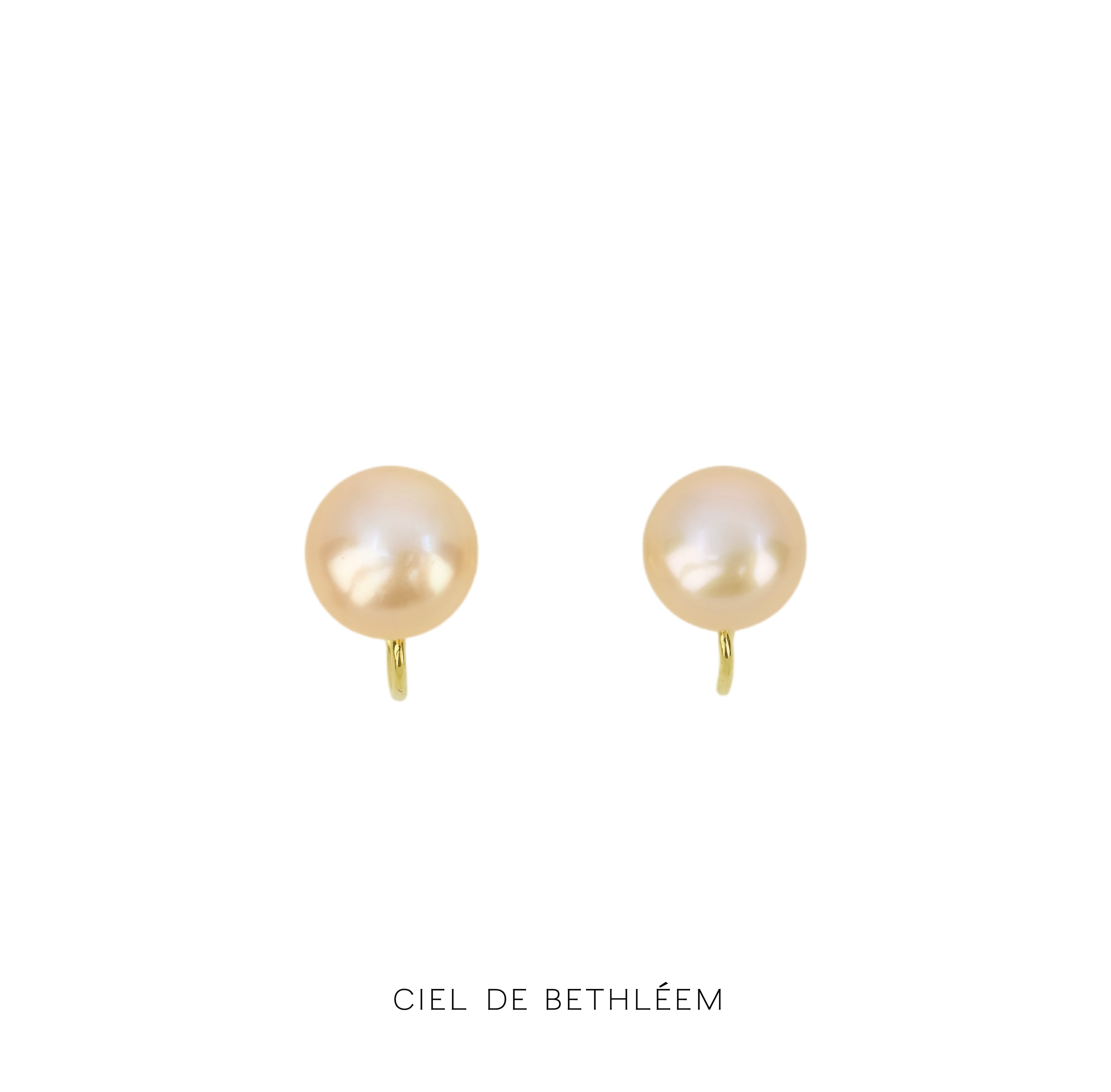 10mm Fresh-water Pearl Earrings