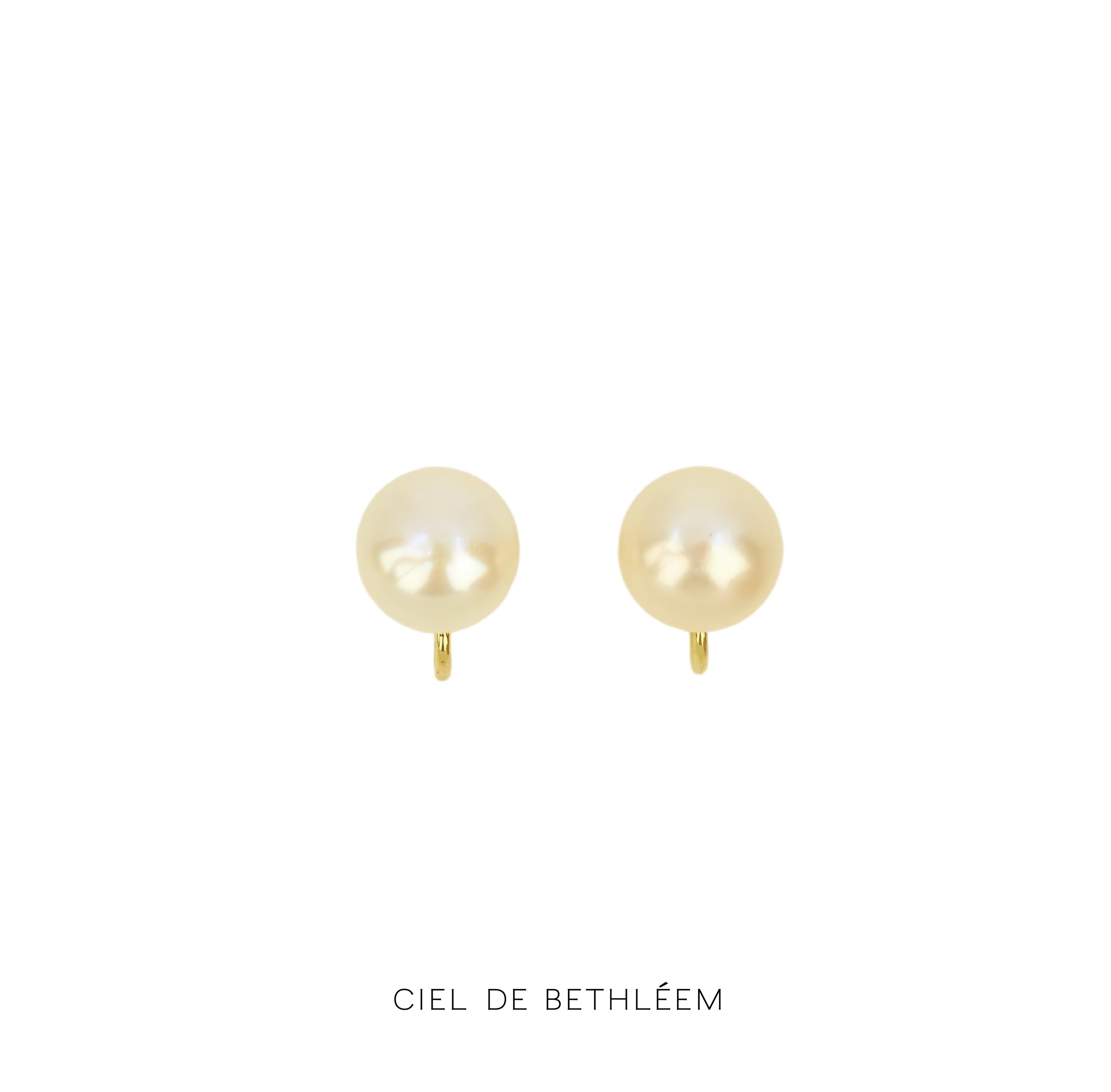 11mm Fresh-water Pearl Earrings