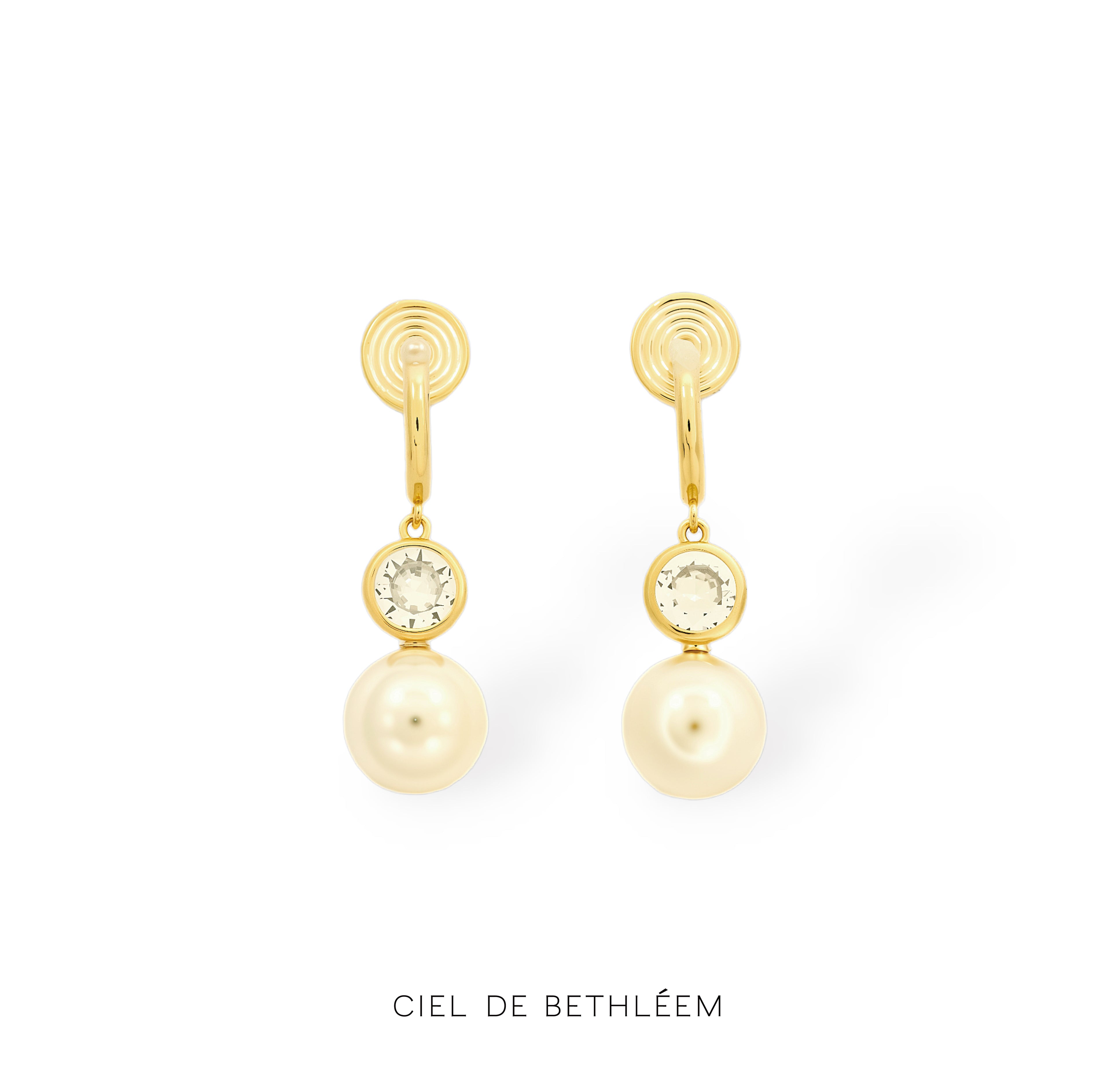 Elise Pearl Earrings