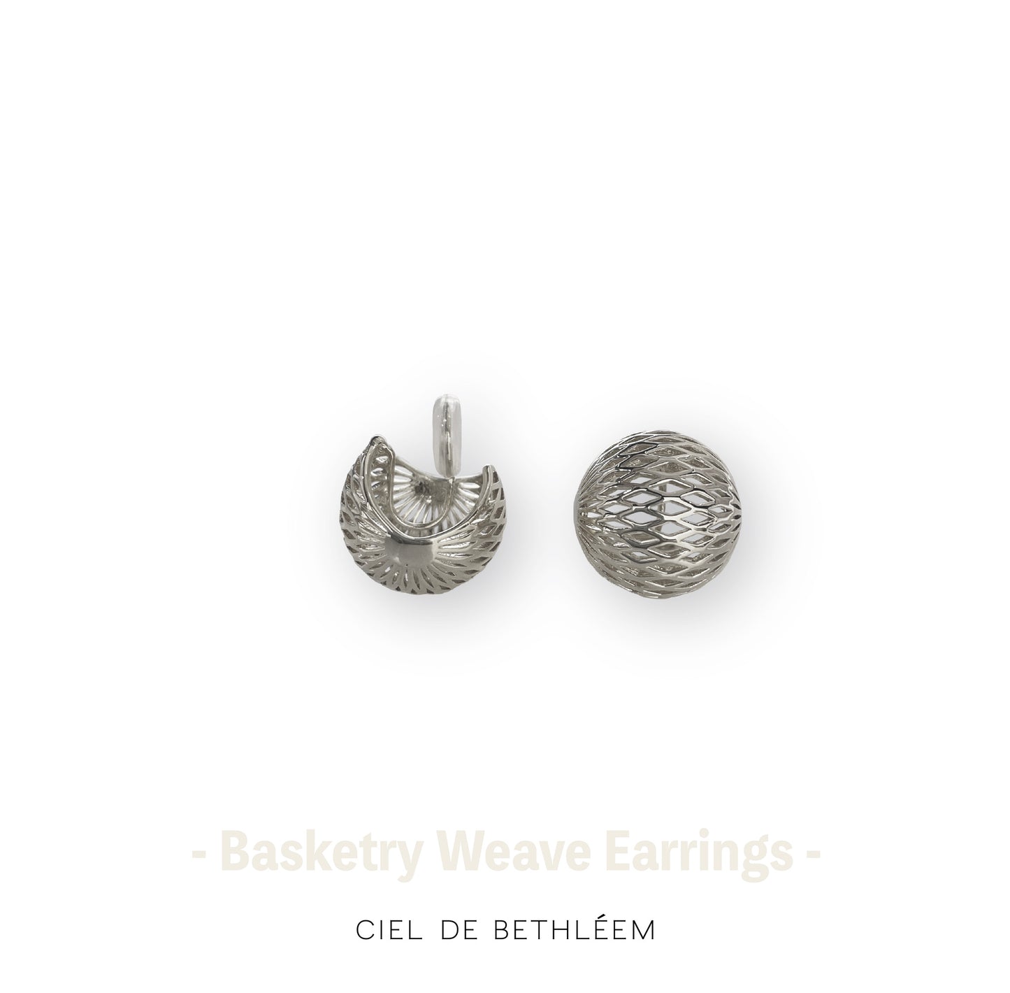 Basketry Weave Earrings